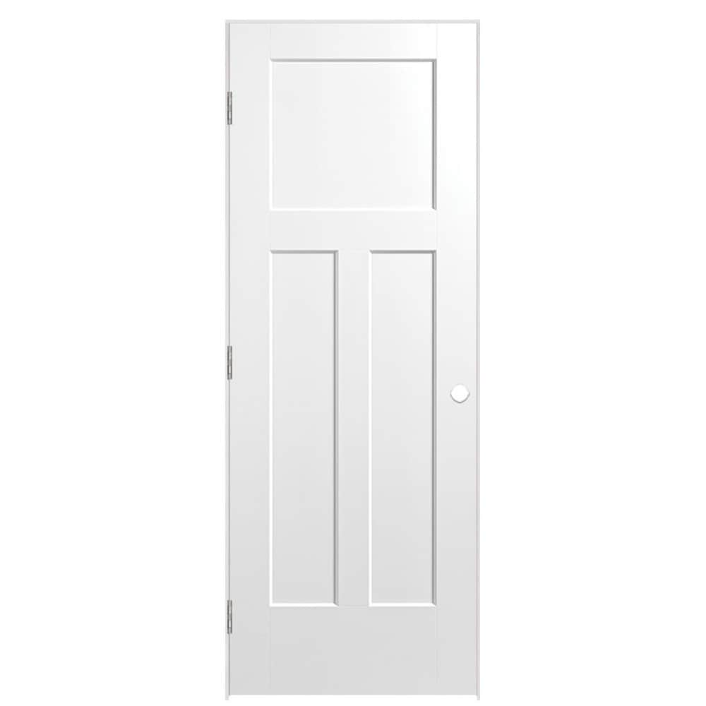 3 Panel Craftsman 24 In X 80 In Prehung Interior Doors At Lowes Com   08629511 