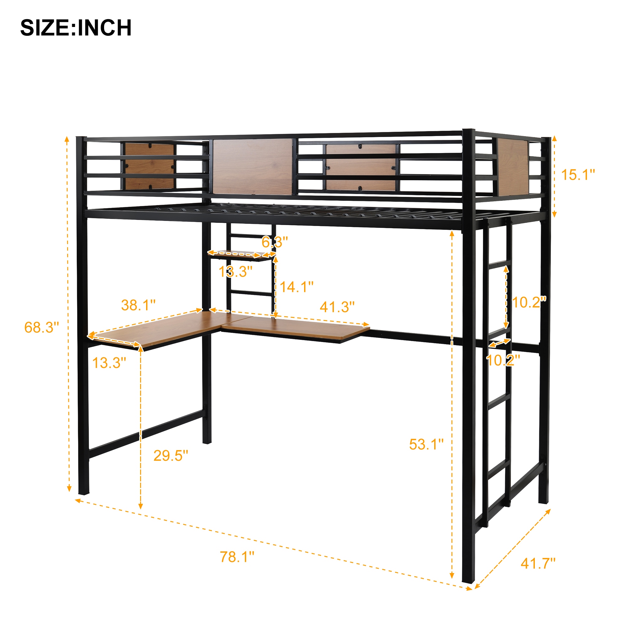 CASAINC LY-MF197366AAB Bunk-Beds - View #4