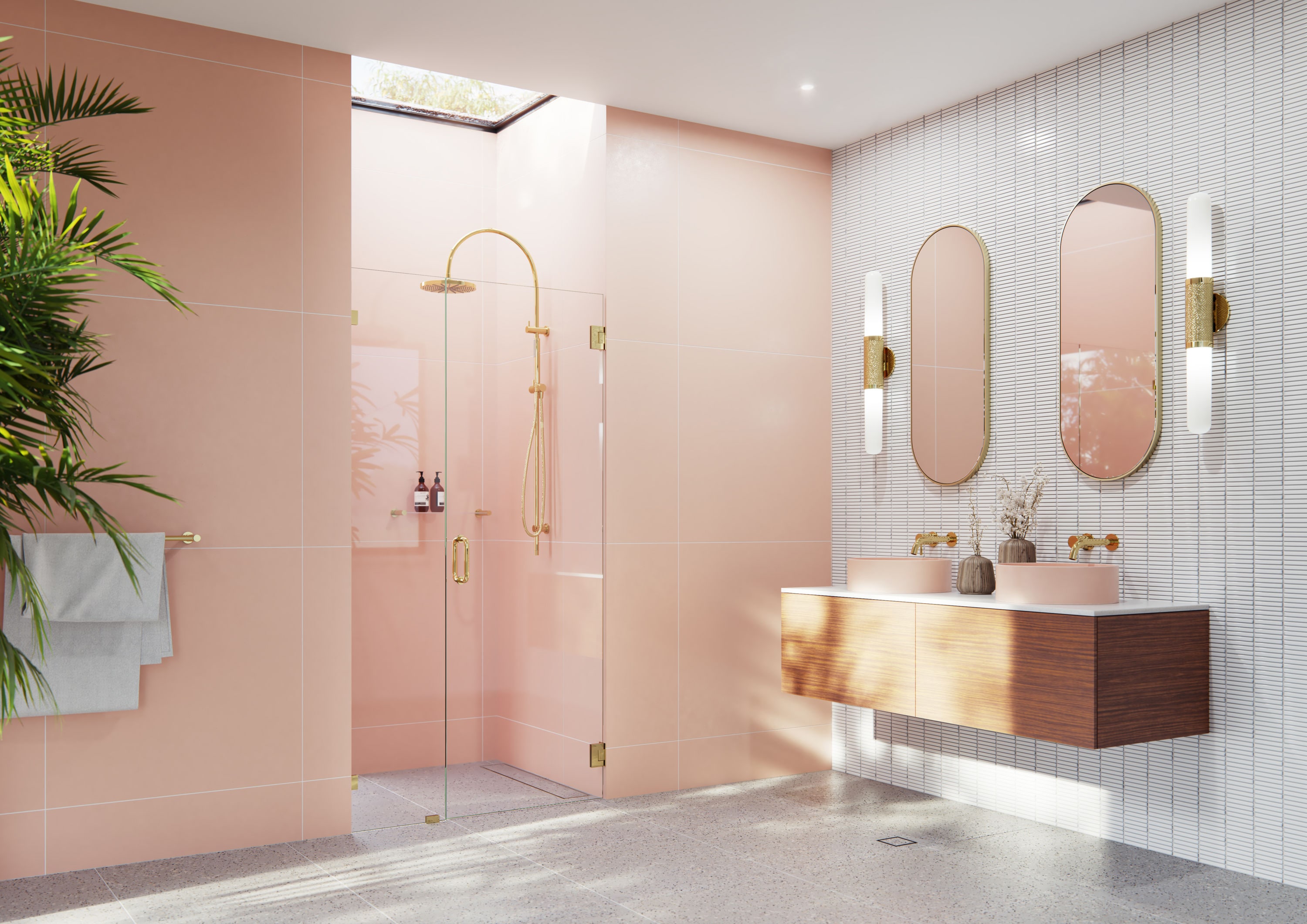 Glass Warehouse GW-WH-41-PB Shower-Doors - View #3