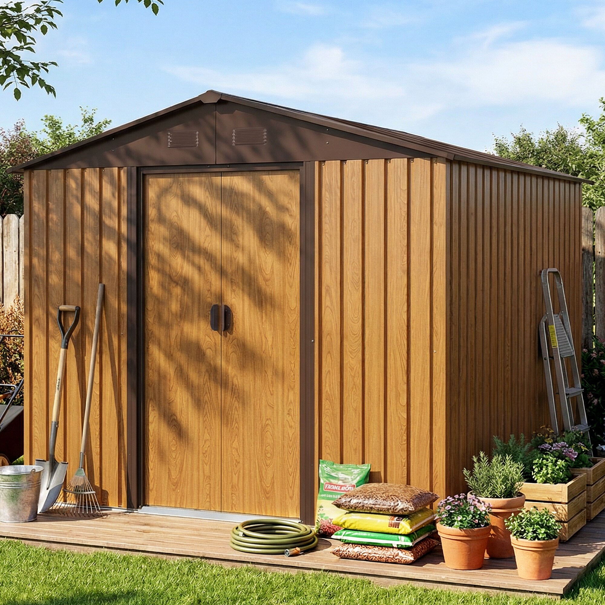 ToolCat BZ-3-171-SN Metal-Storage-Buildings-Sheds - View #10
