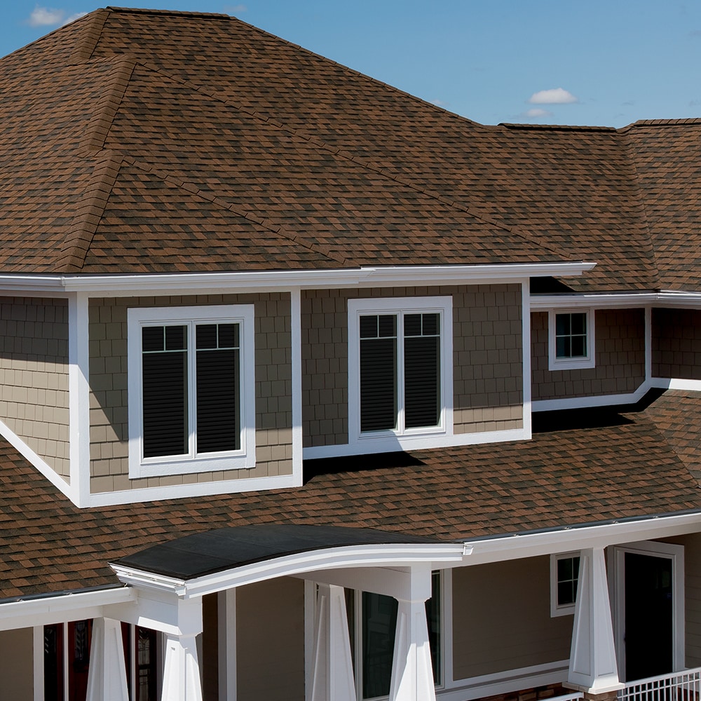 Owens Corning TruDefinition Duration Brownwood Laminated Architectural Roof  Shingles (32.8-sq ft per Bundle) in the Roof Shingles department at