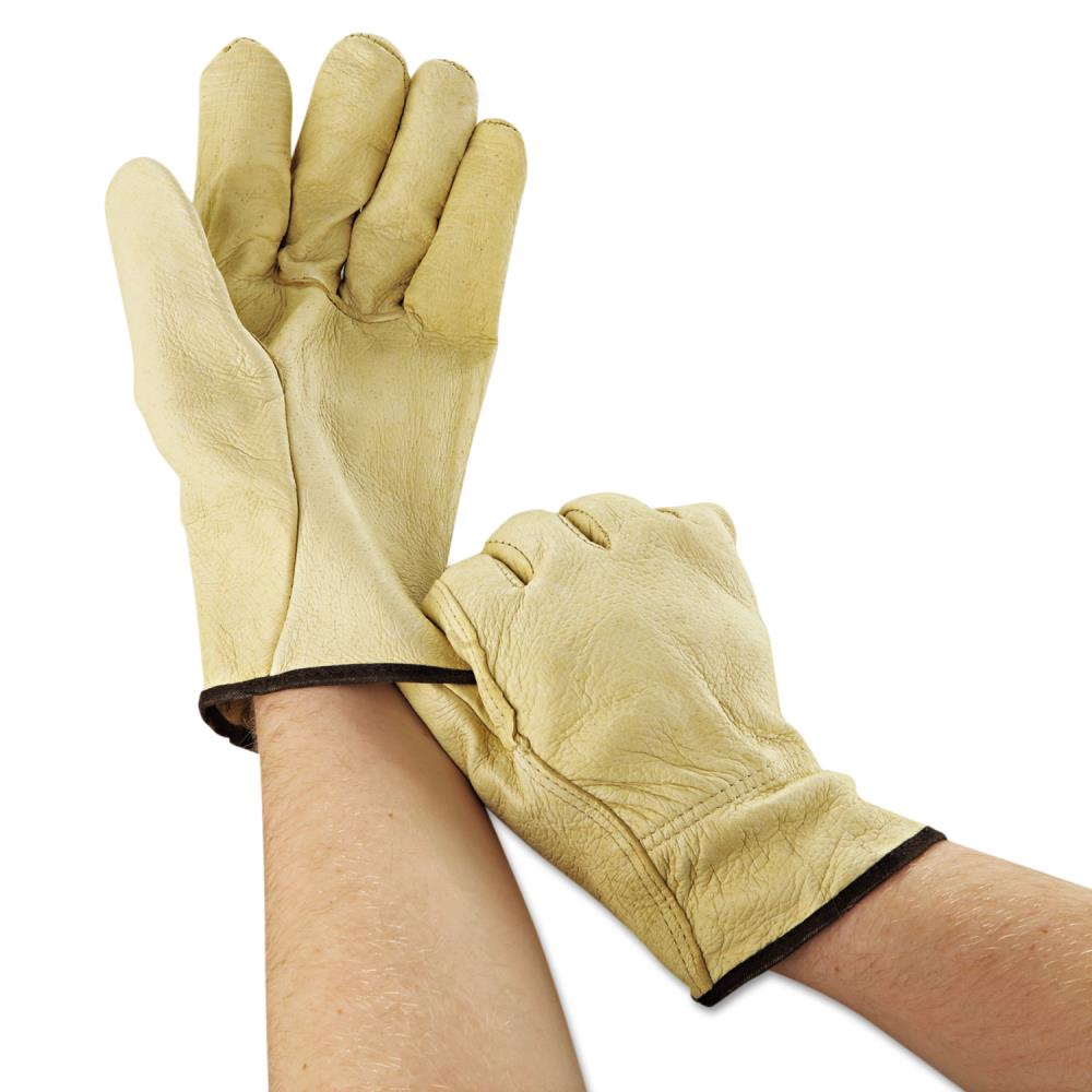 FIRM GRIP Large Grain Pigskin Leather Work Gloves 5123-06 - The Home Depot