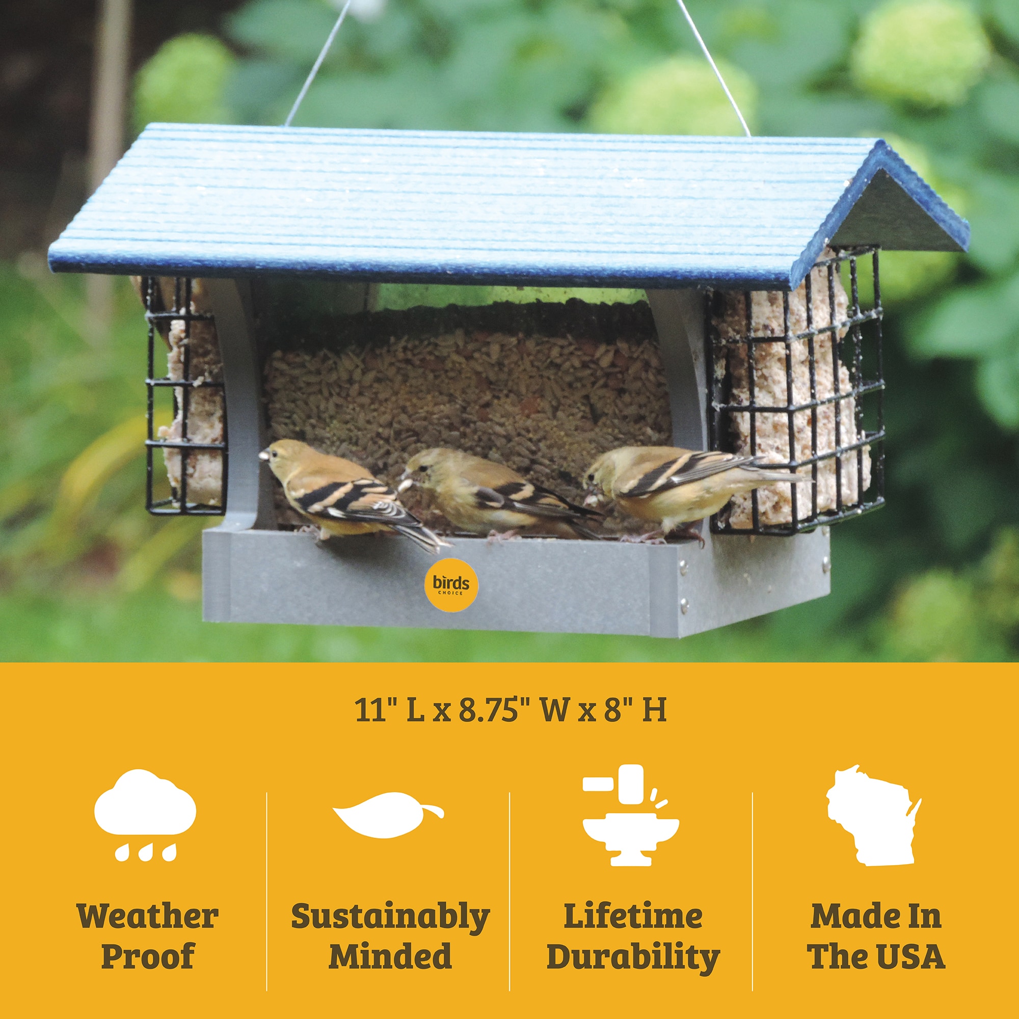 BIRDS CHOICE GSHF200S Bird-Feeders - View #11