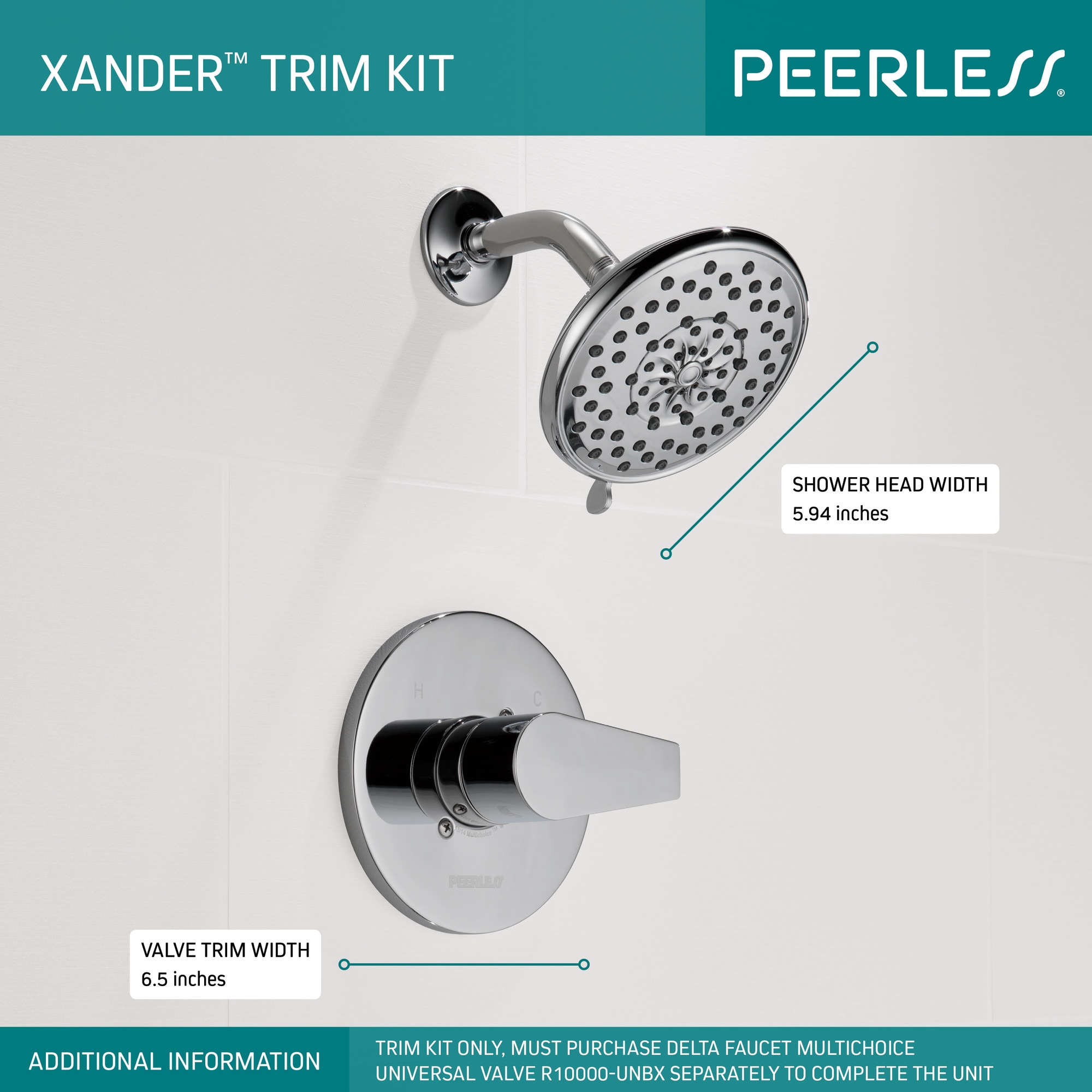 Peerless PTT14219-BL Tub-Shower-Faucets - View #4