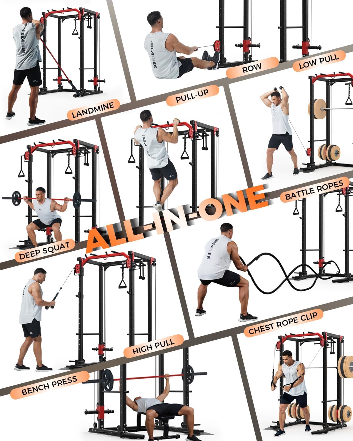 GAOMON CES-LSYBHYP50W6N Lat-Pull-Down-Machines - View #3