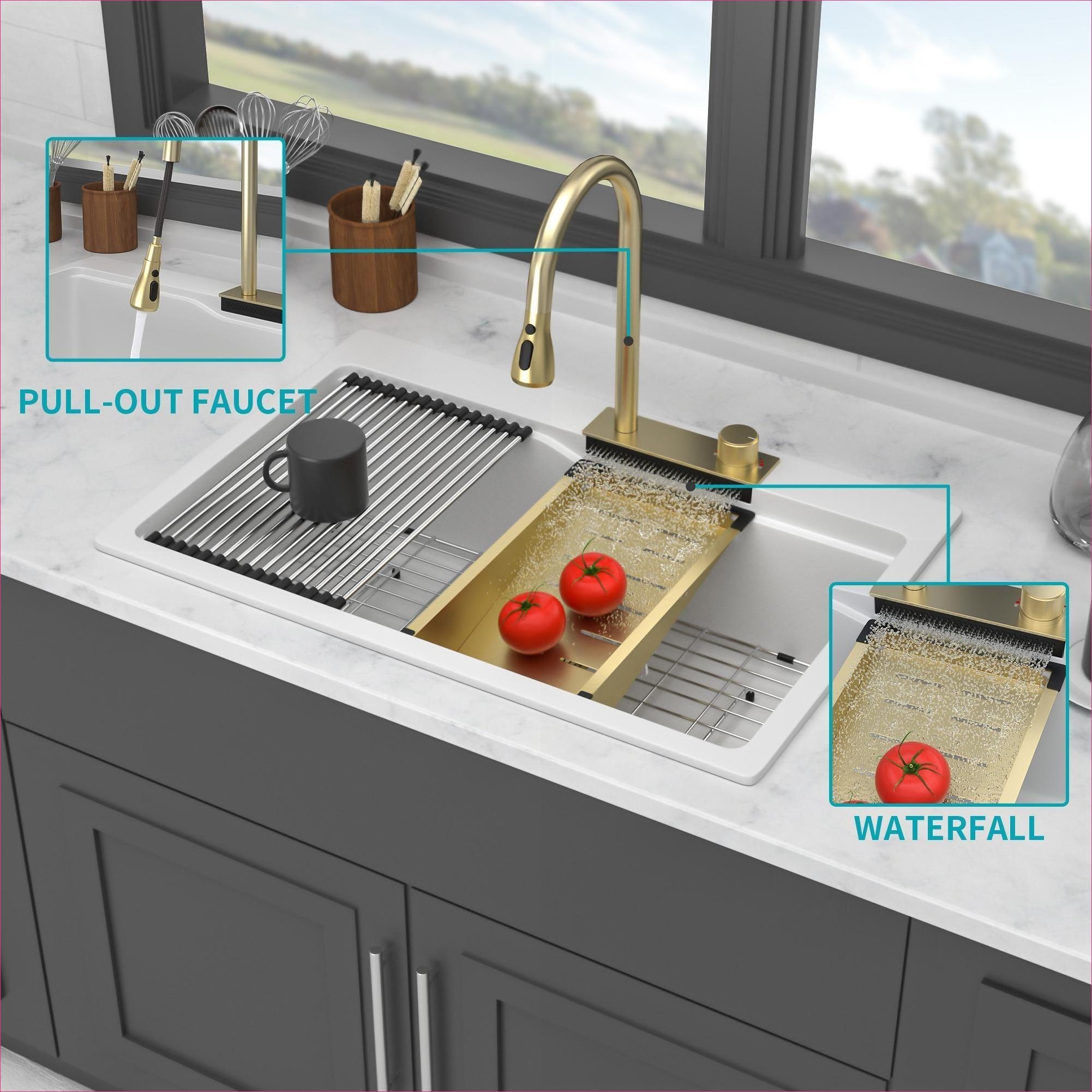 Watnature PQ1BZB2SCSR2 Kitchen-Sinks - View #7