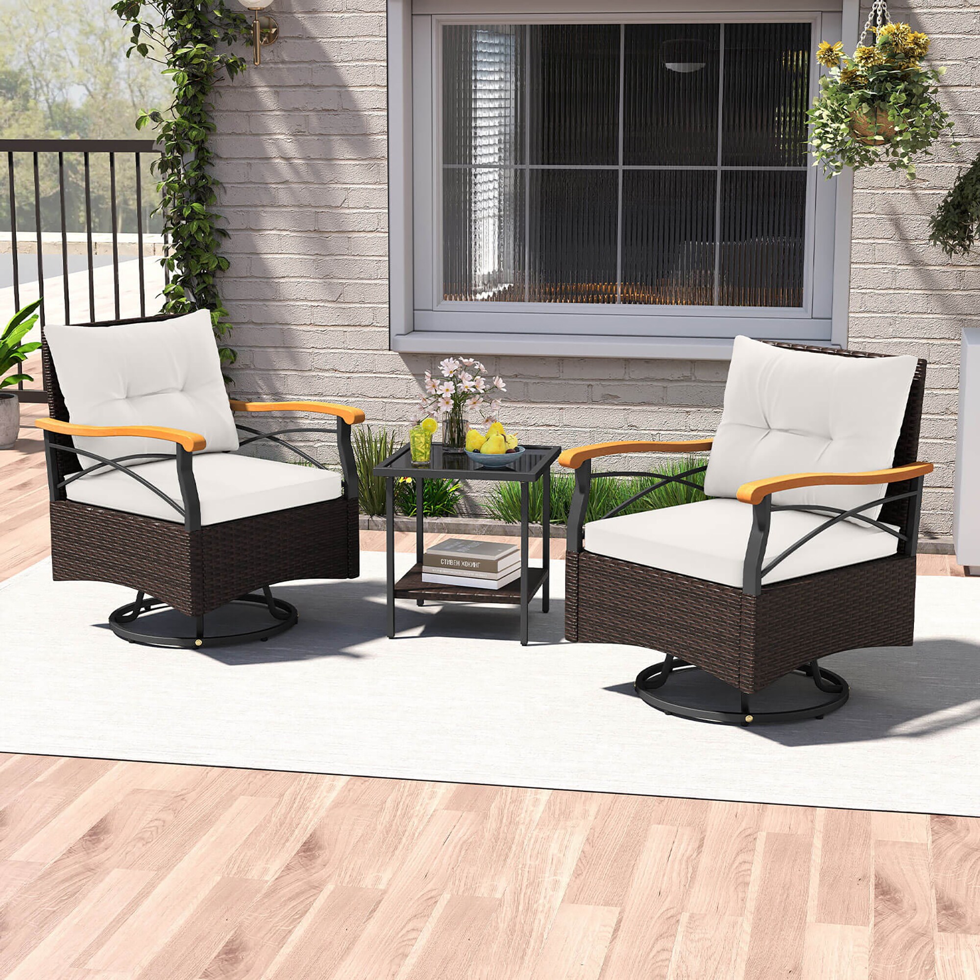 Costway HCST08448 Patio-Conversation-Sets - View #7