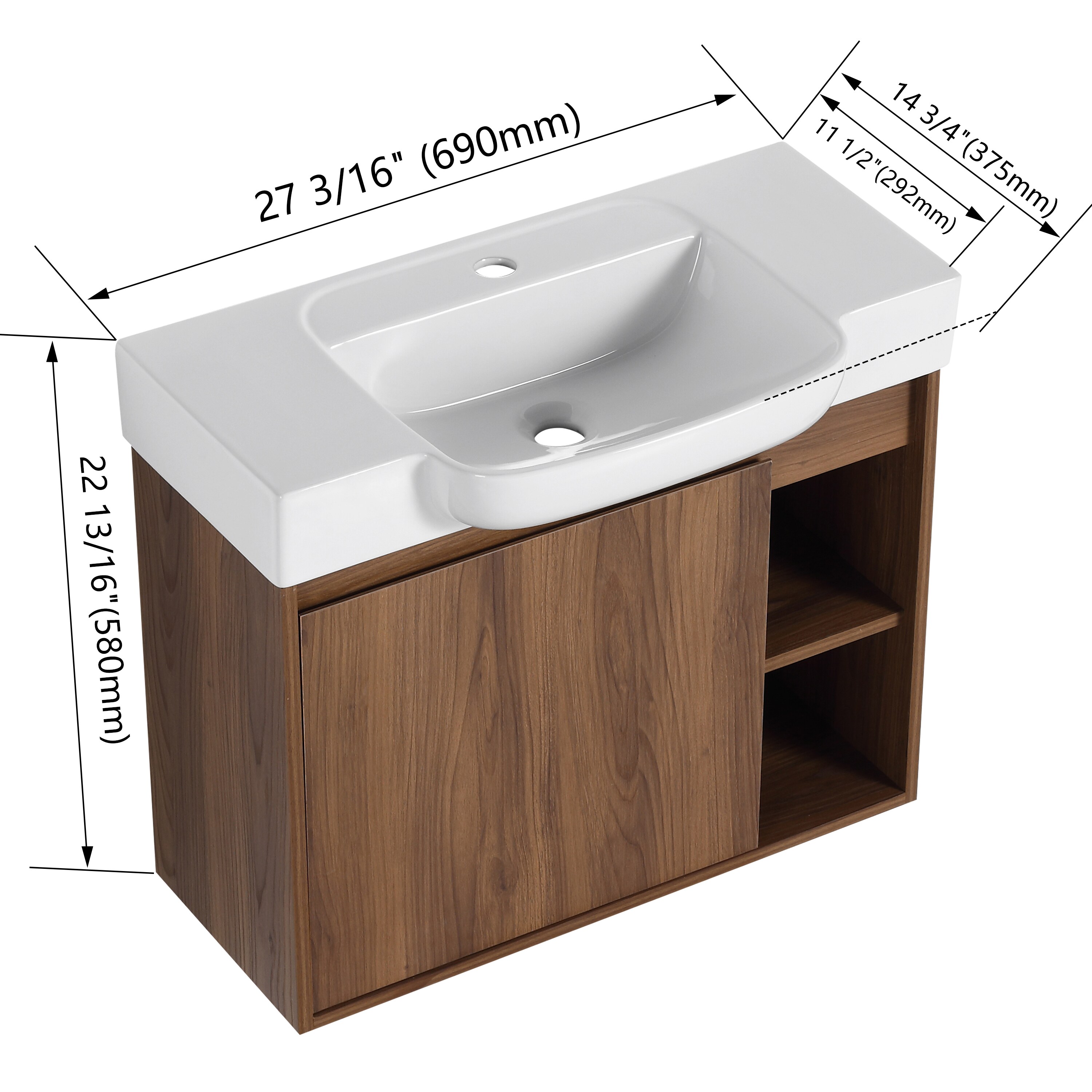 Ayelon FLVP263409 Bath-Vanity-Combo - View #7