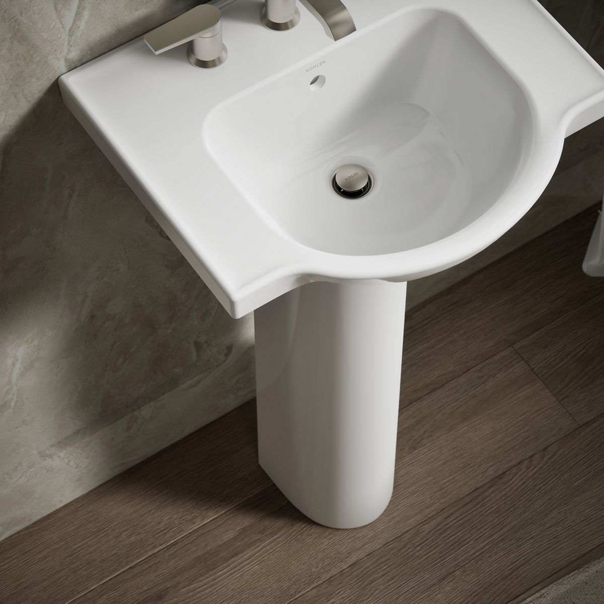 KOHLER 5265-8-0 Complete-Pedestal-Lavatories - View #6