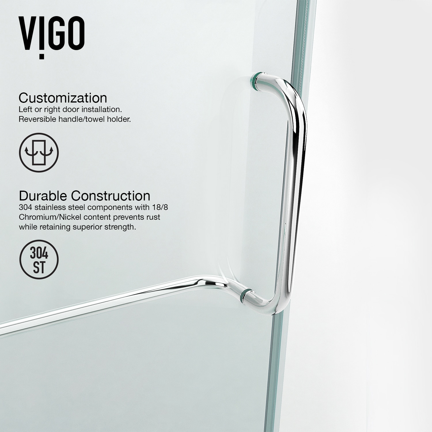 VIGO VG6012CHCL36 Shower-Doors - View #8