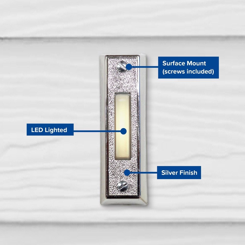 Heath Zenith 36468 Doorbell-Push-Buttons - View #2