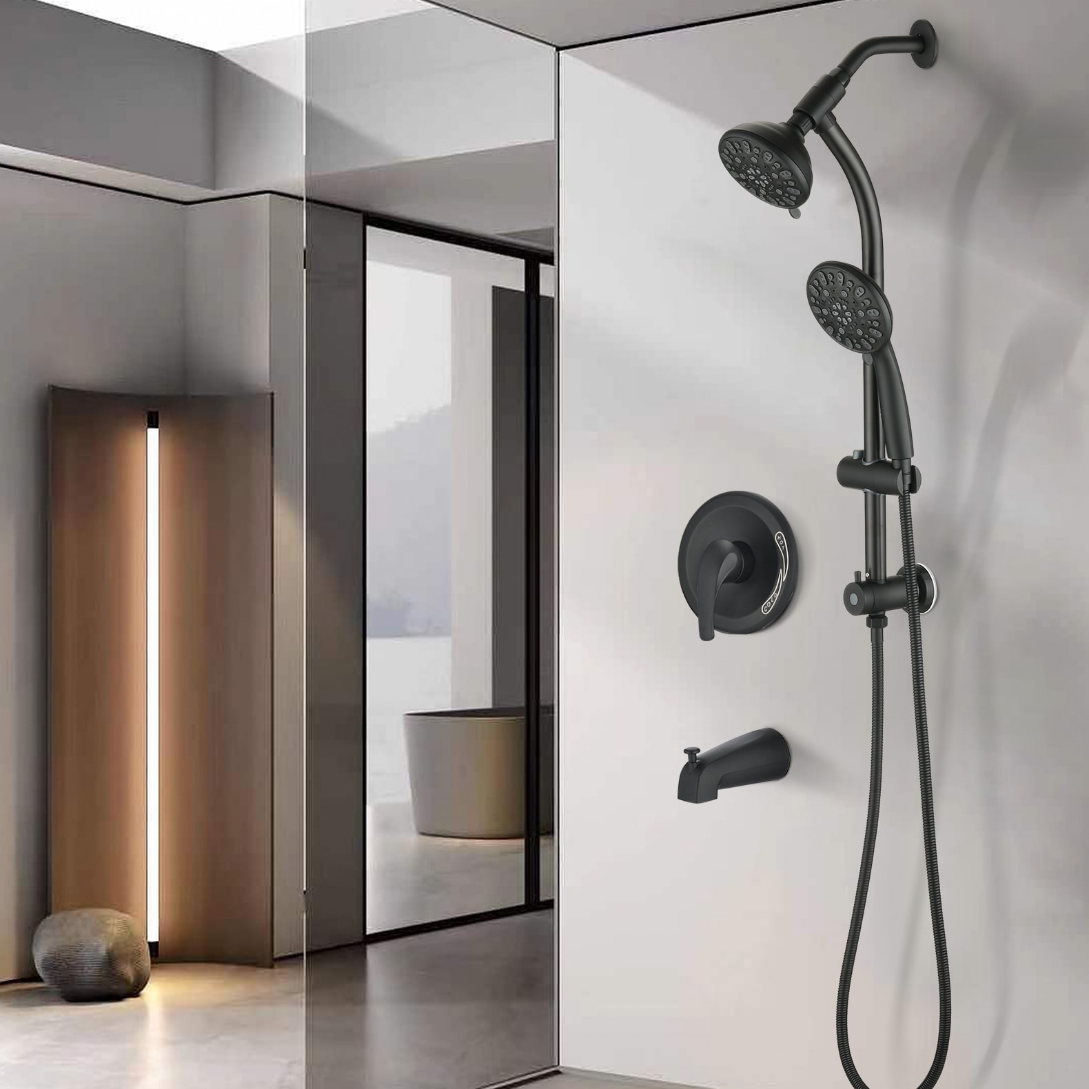 Mondawe MD-KL55534 Showerhead-Bar-Panels - View #2