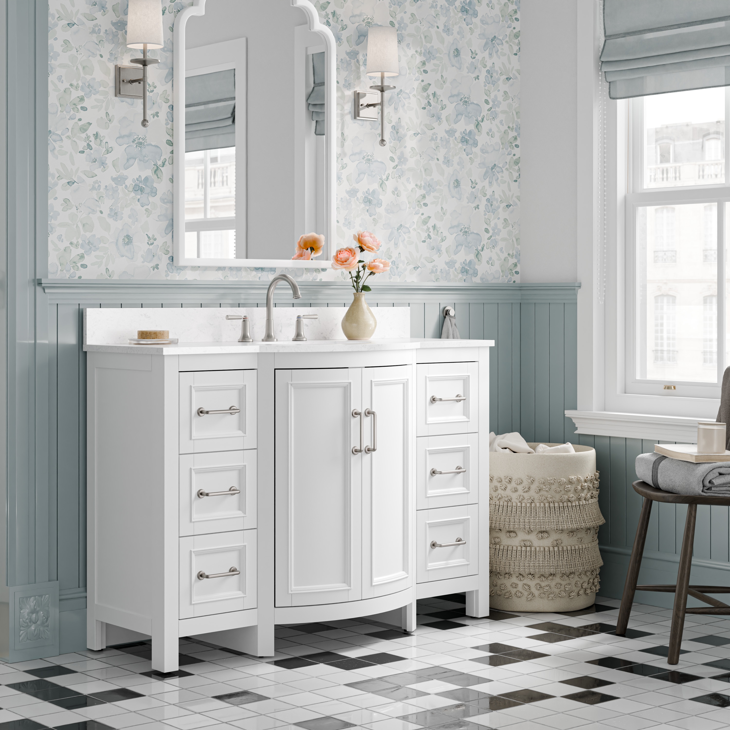 allen + roth 1007VTC-48-201-925UO Bath-Vanity-Combo - View #13