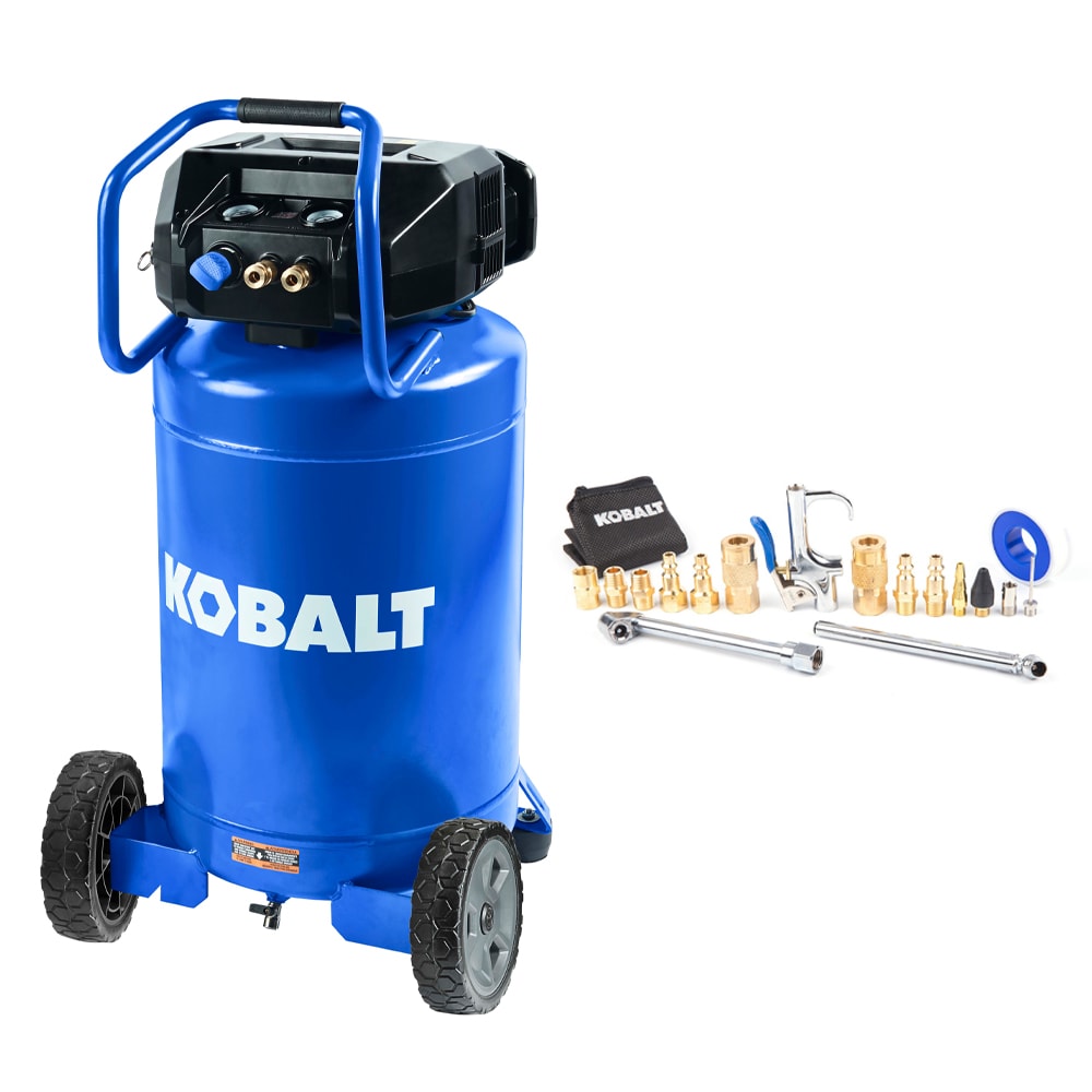 Kobalt 20-Gal Compressor and 18-CT Compressor Accessory Kit