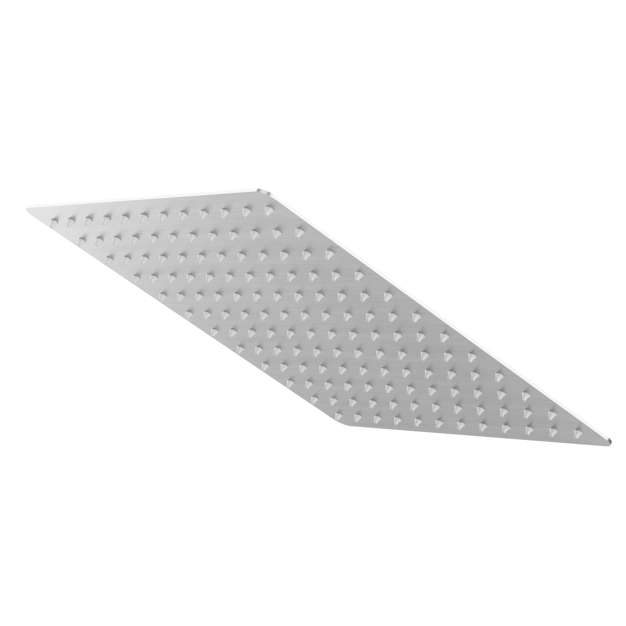 EVERSTEIN Q-866-OTOP 1 -Spray Brushed Nickel 12-in Rectangle Fixed Filtered High Pressure Rain Shower Head 1.8 GPM