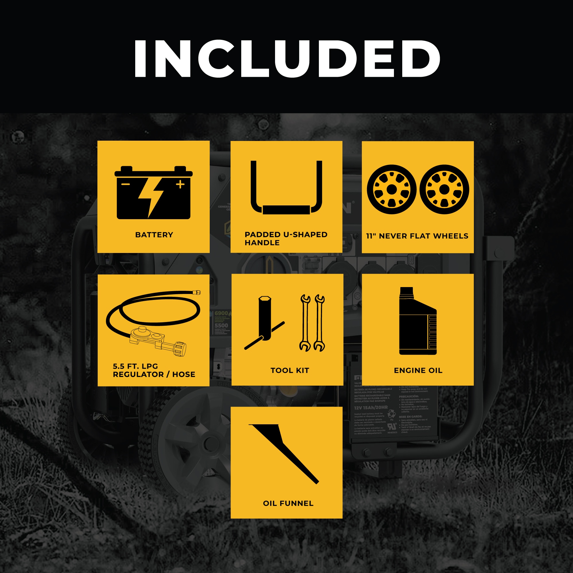 Firman T07573 Portable-Generators - View #3