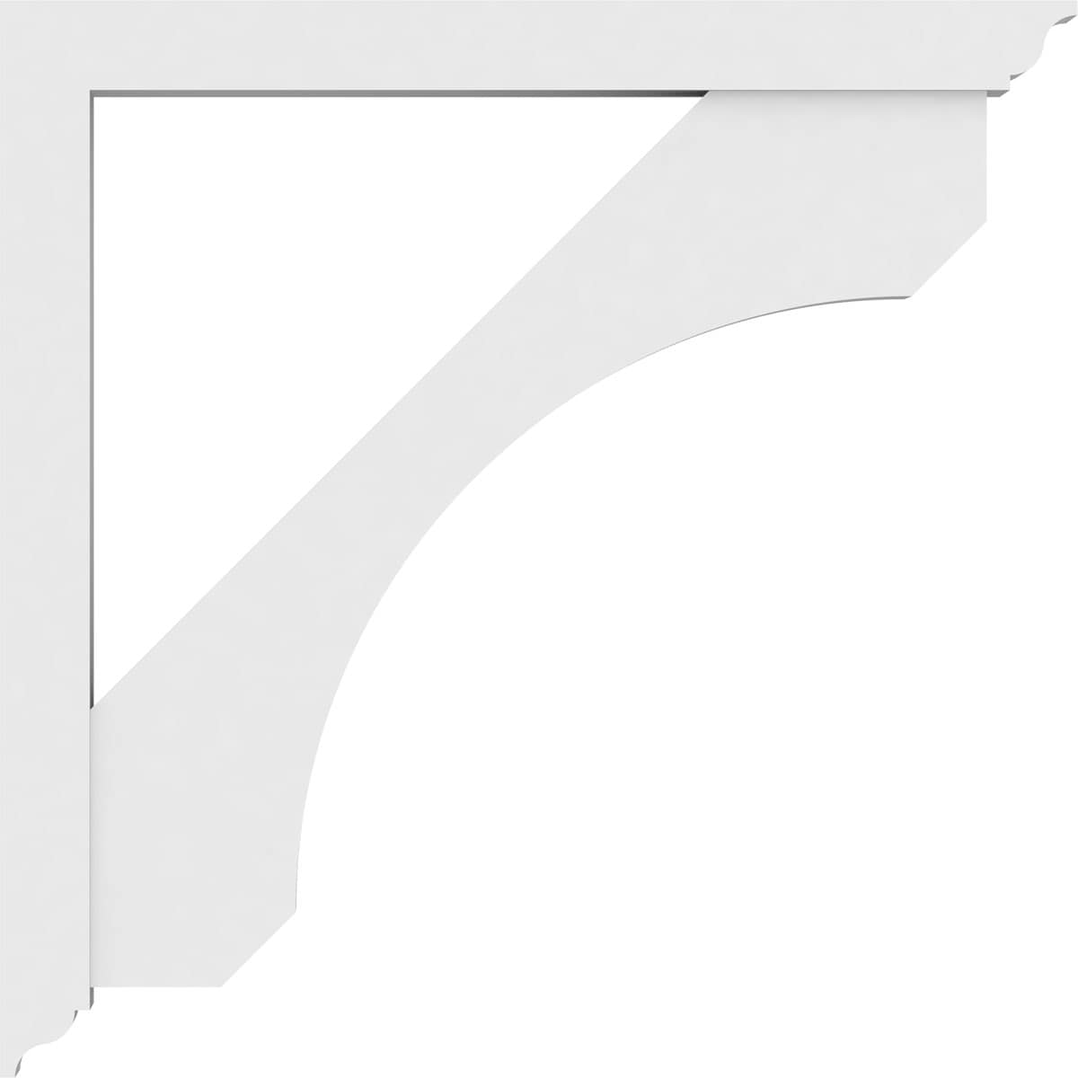 Ekena Millwork BKTP03X36X36LEC01 Exterior-Brackets-Braces - View #3