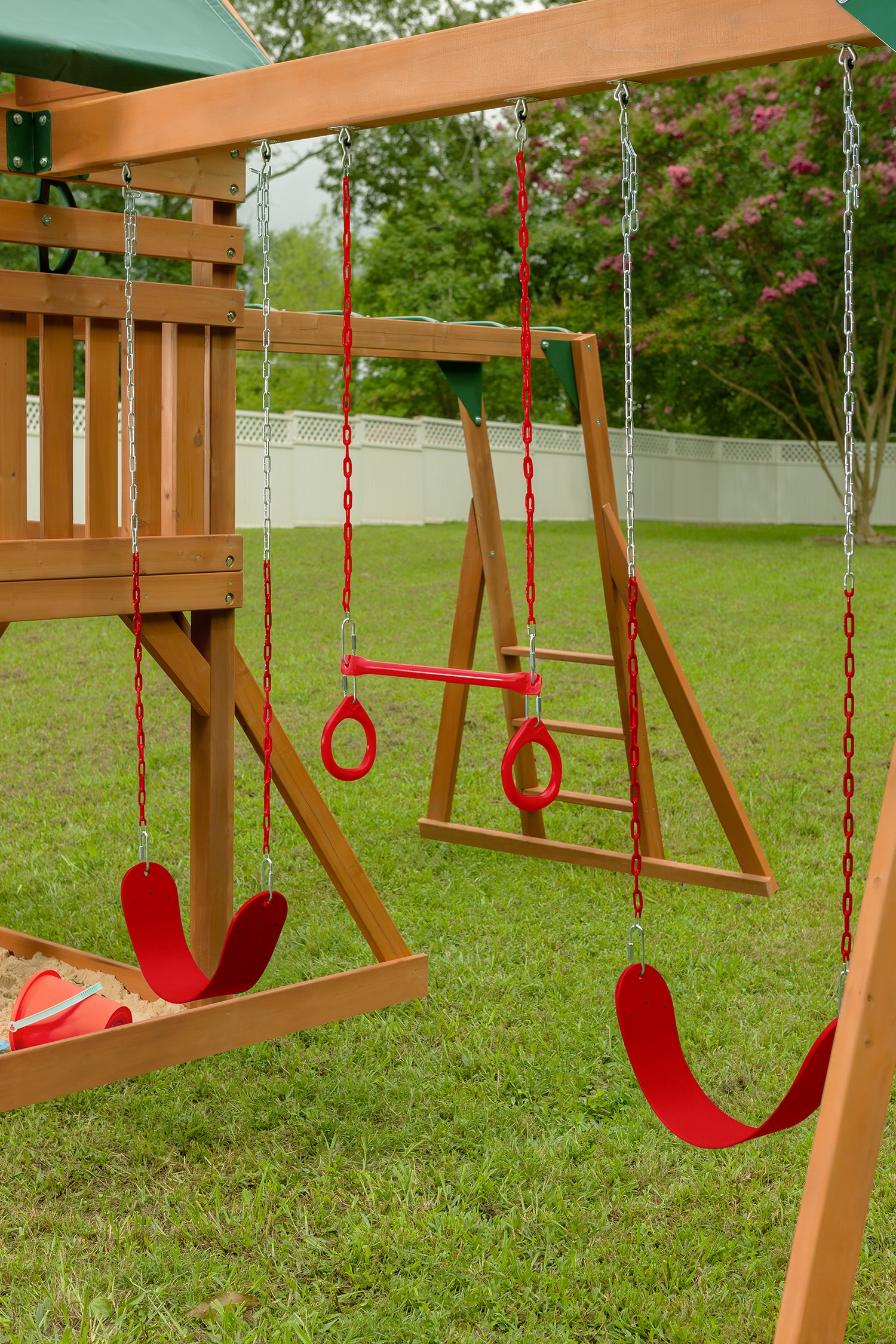 Creative Cedar Designs 3430-R-G Wood-Playset-Kits - View #6