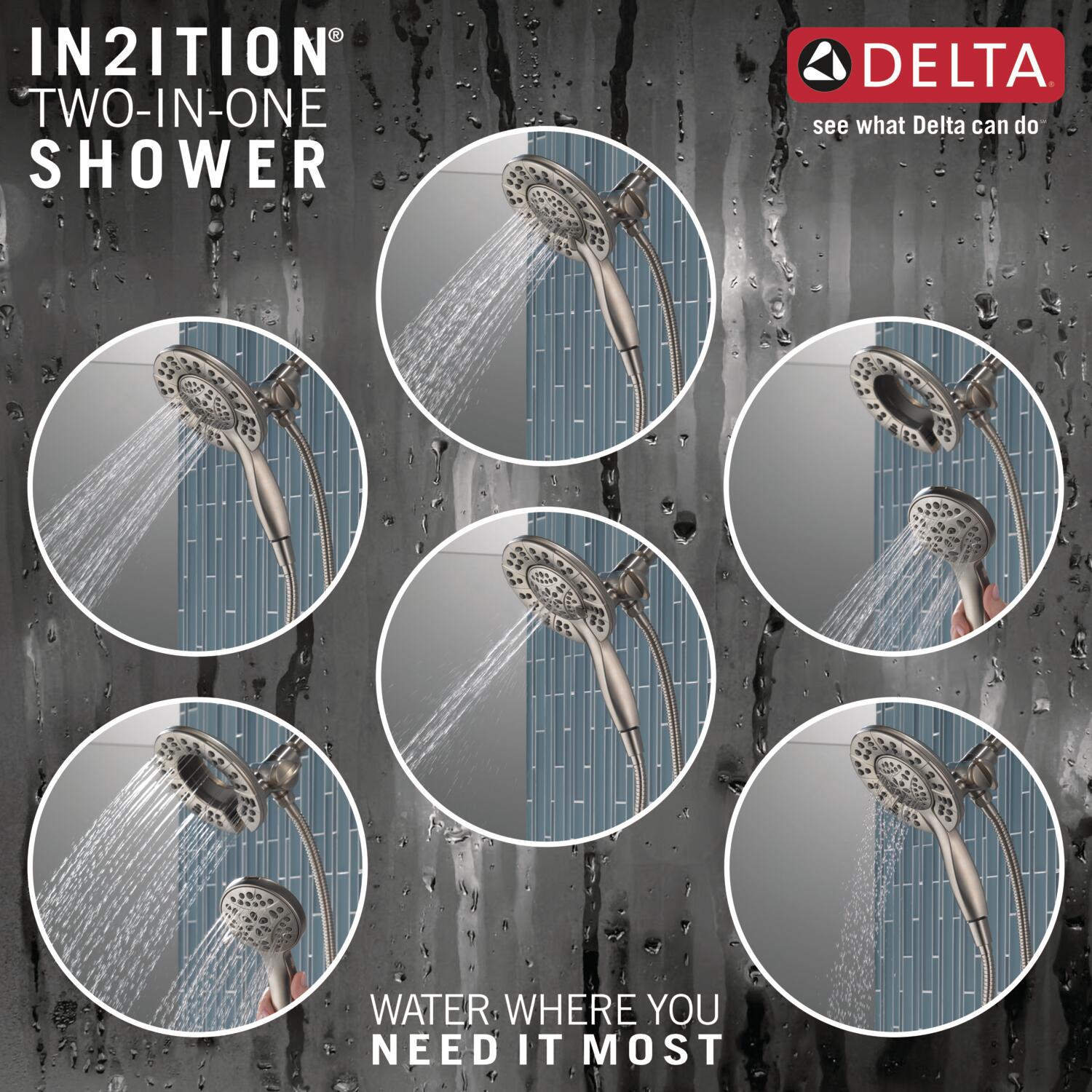 Delta 58499-SS Fixed-Showerhead - View #5