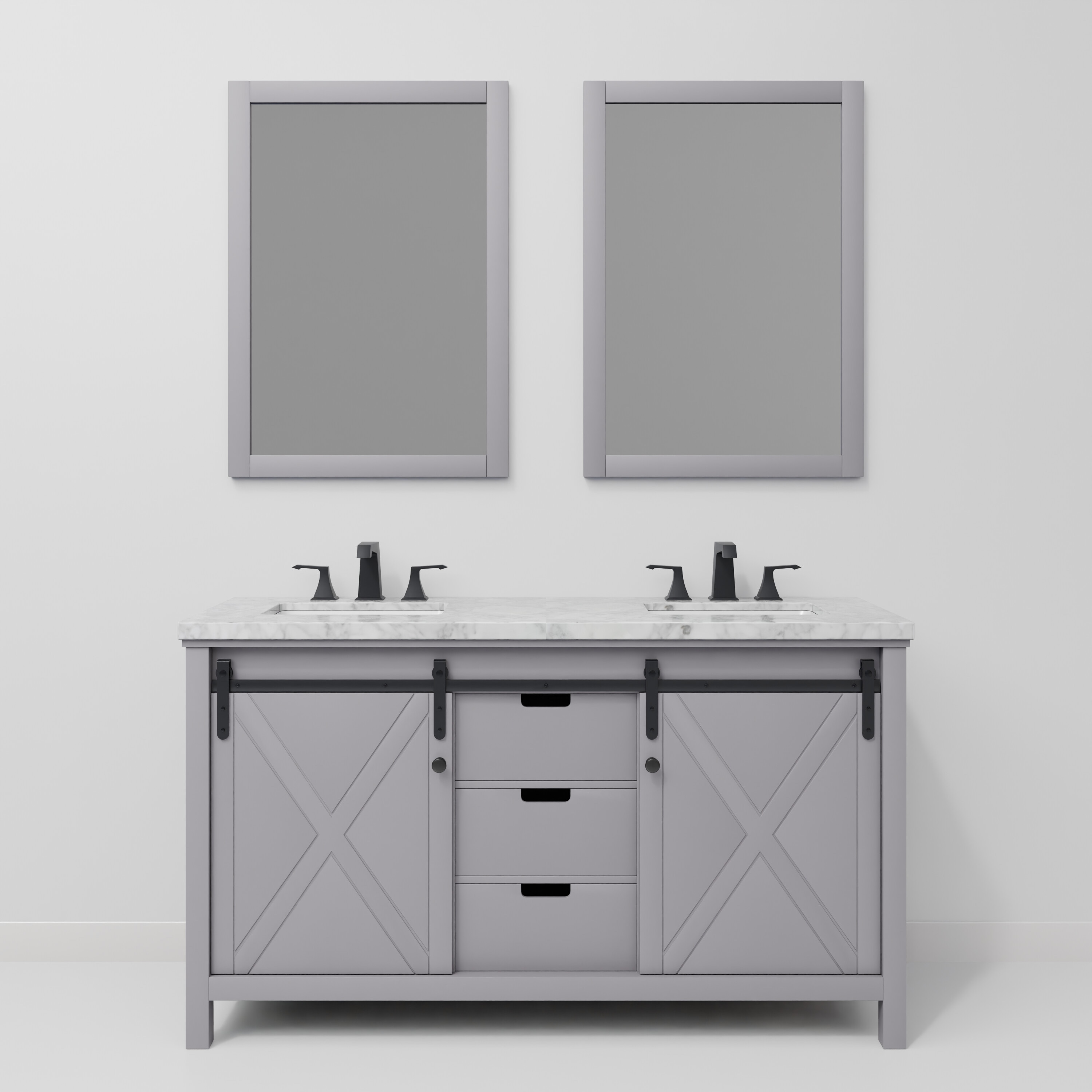 Lexora LM342260DBBSM24F Bath-Vanity-Combo - View #5