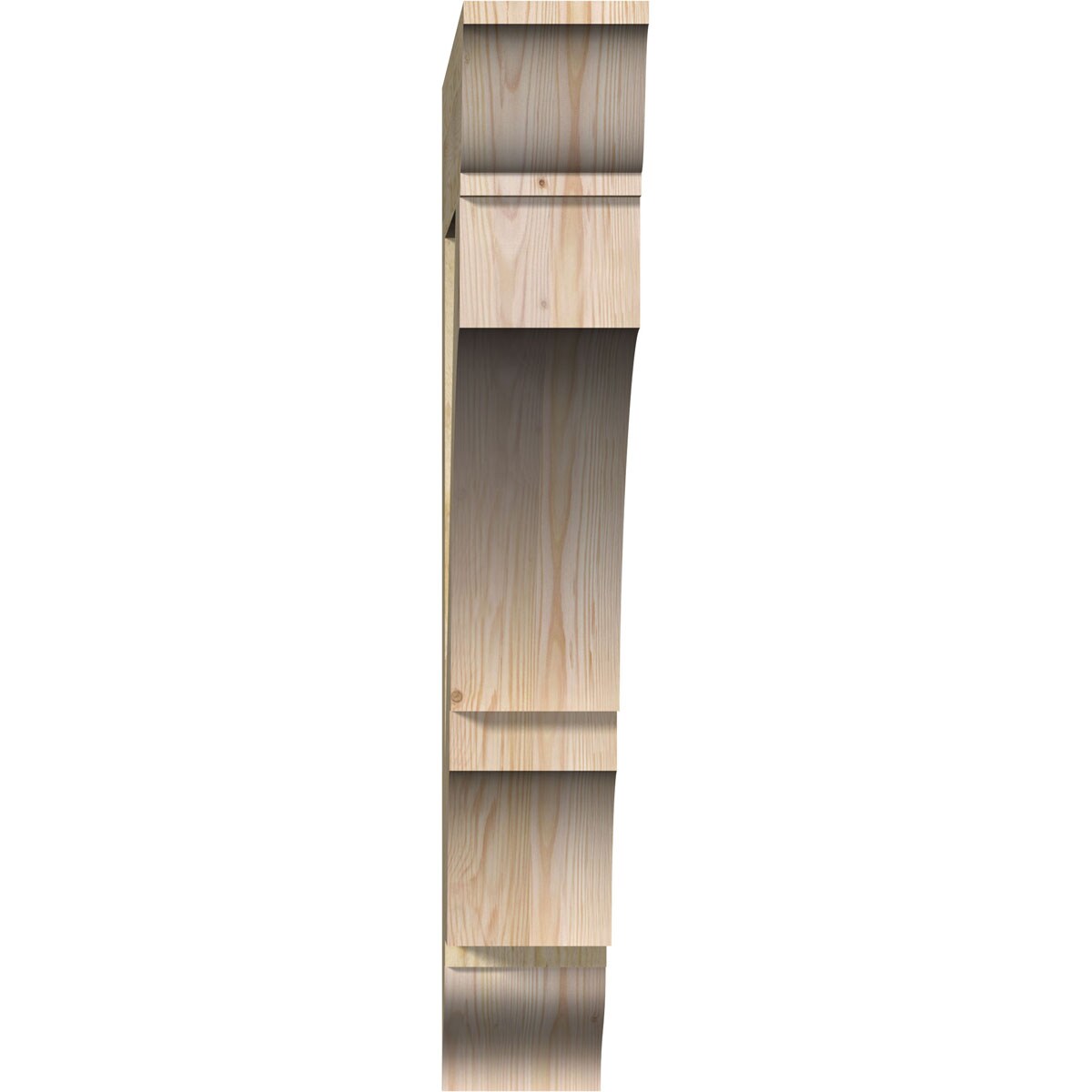 Ekena Millwork BKT06X38X38BOA01RDF Exterior-Brackets-Braces - View #2