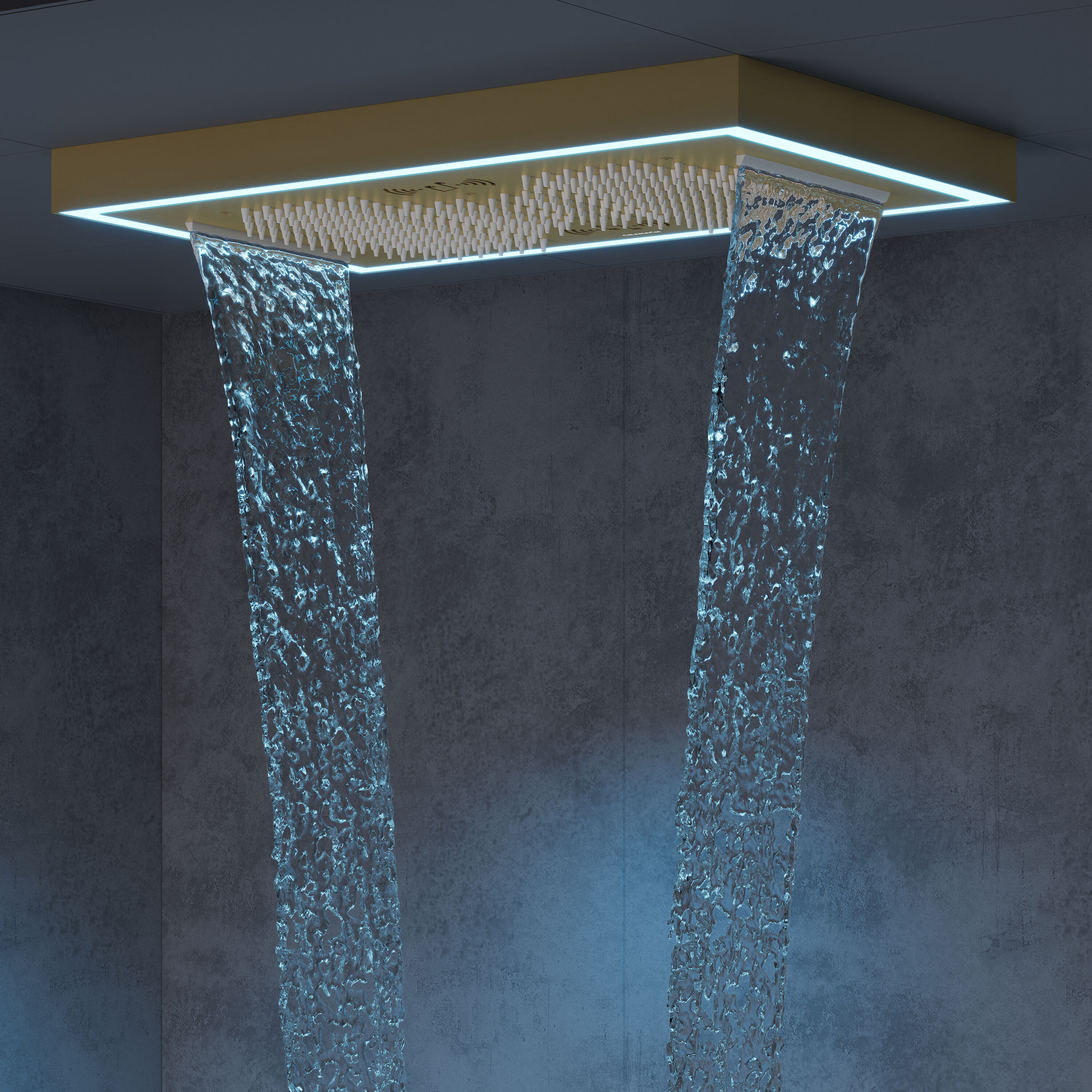 CRANACH C09.BU41.BG Showerhead-Bar-Panels - View #2