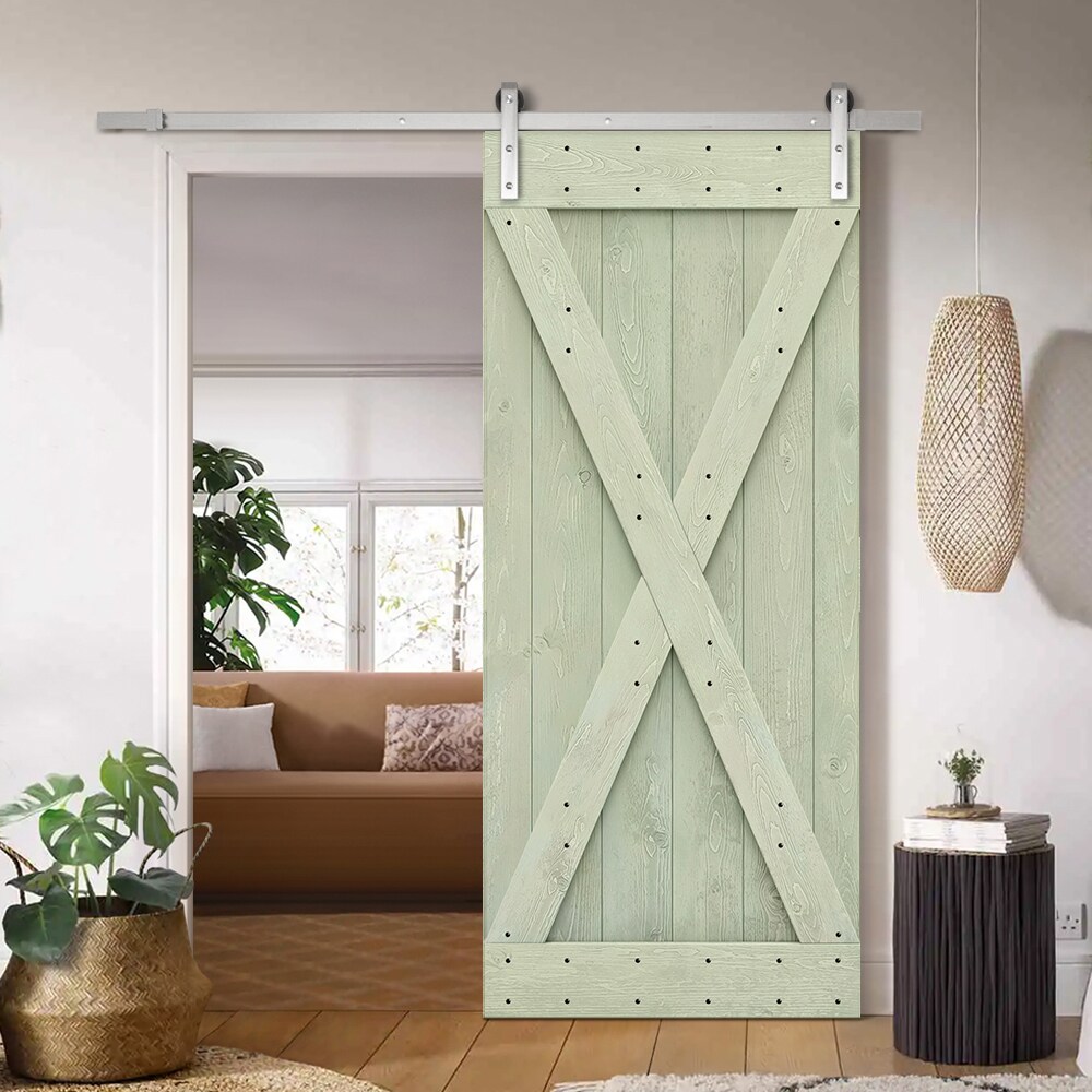 CALHOME TSQ03-SS+ASM-X36LG Barn-Doors - View #2