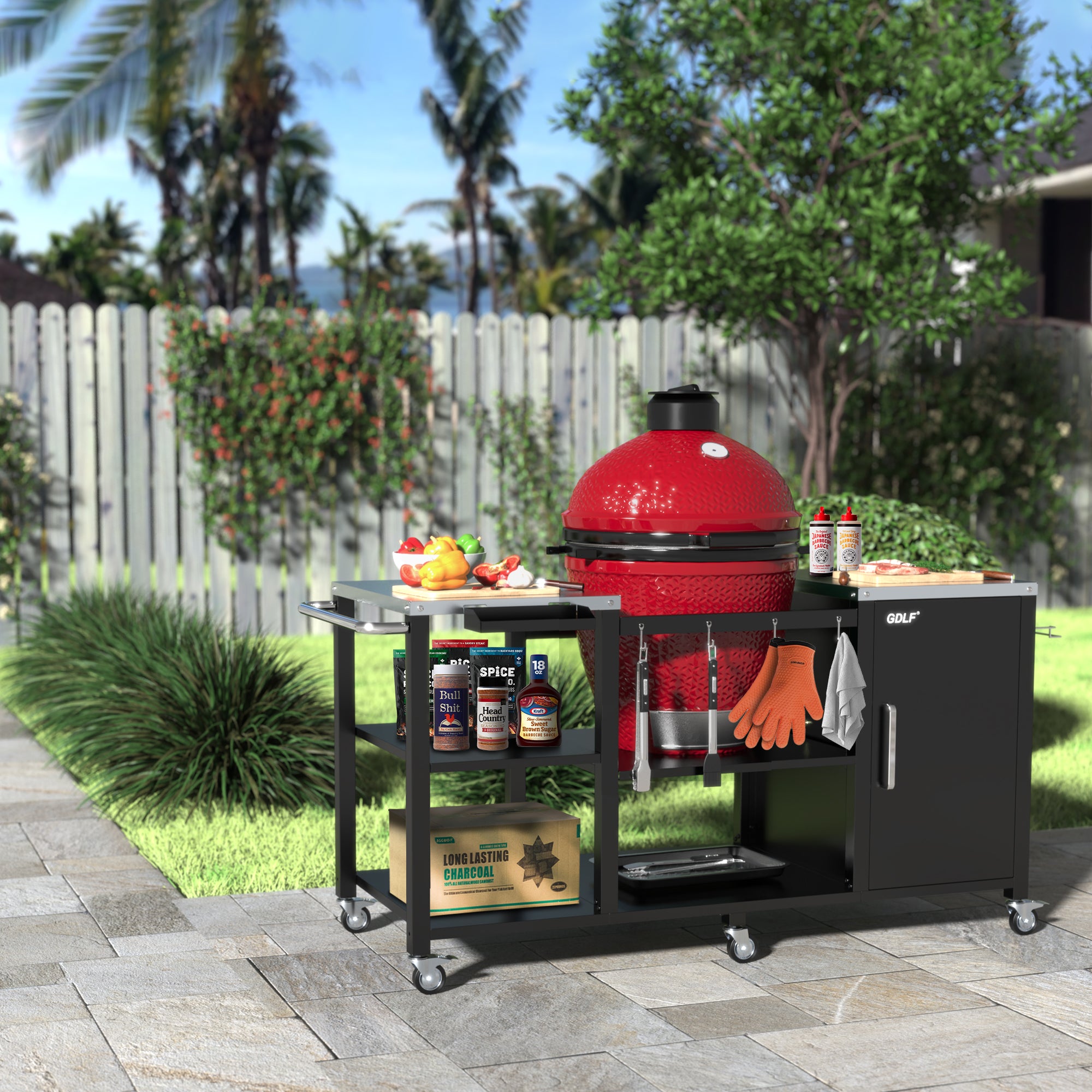 GDLF LNG802 Grill-Carts-Grill-Stands - View #6