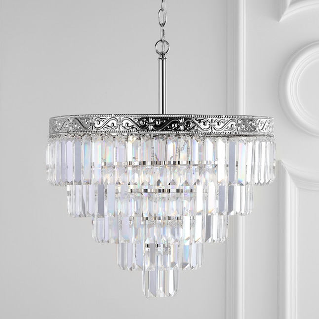 Clear Glam Crystal Chandelier, How Do You Clean A Chandelier Without Taking It Down The Drain