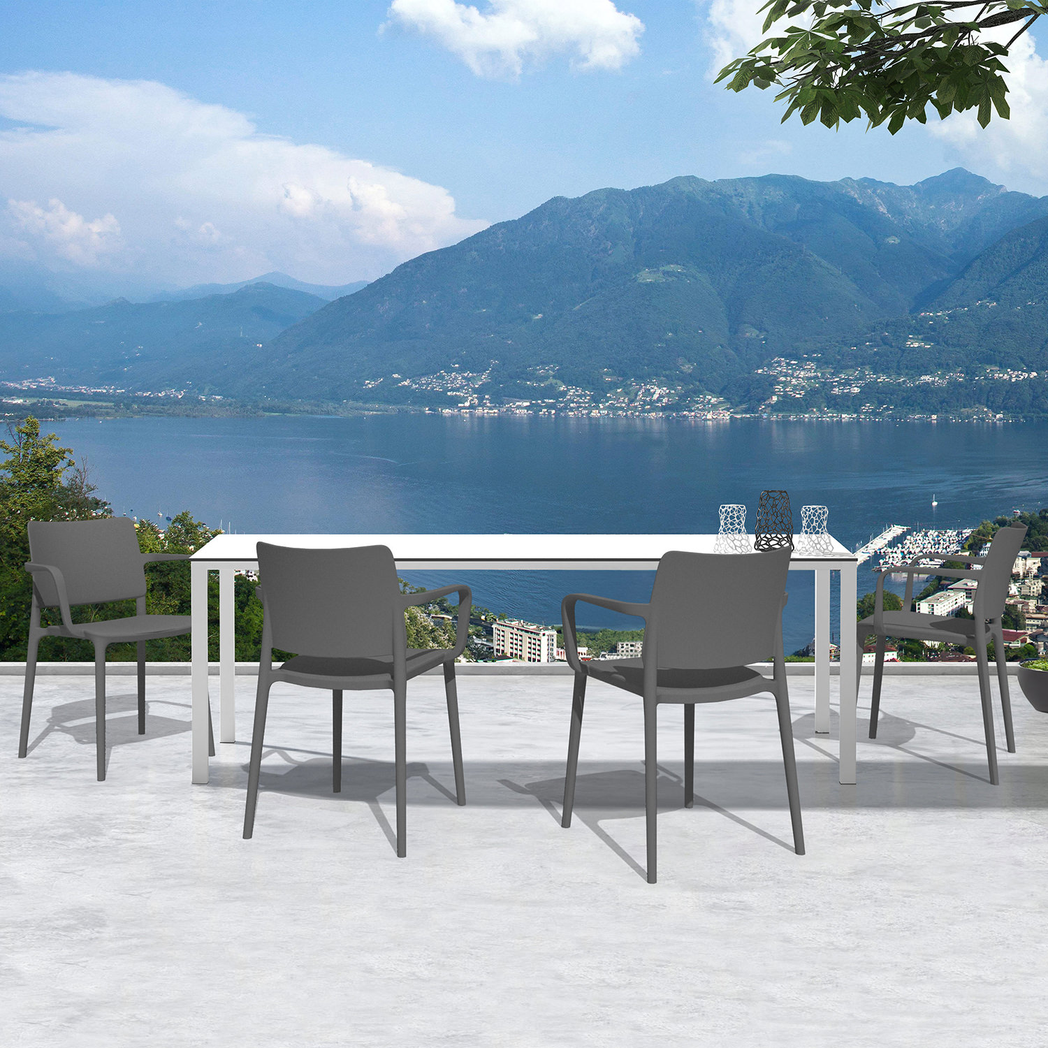 World Rug Gallery JK8050ANTRAC2 Patio-Chairs - View #3