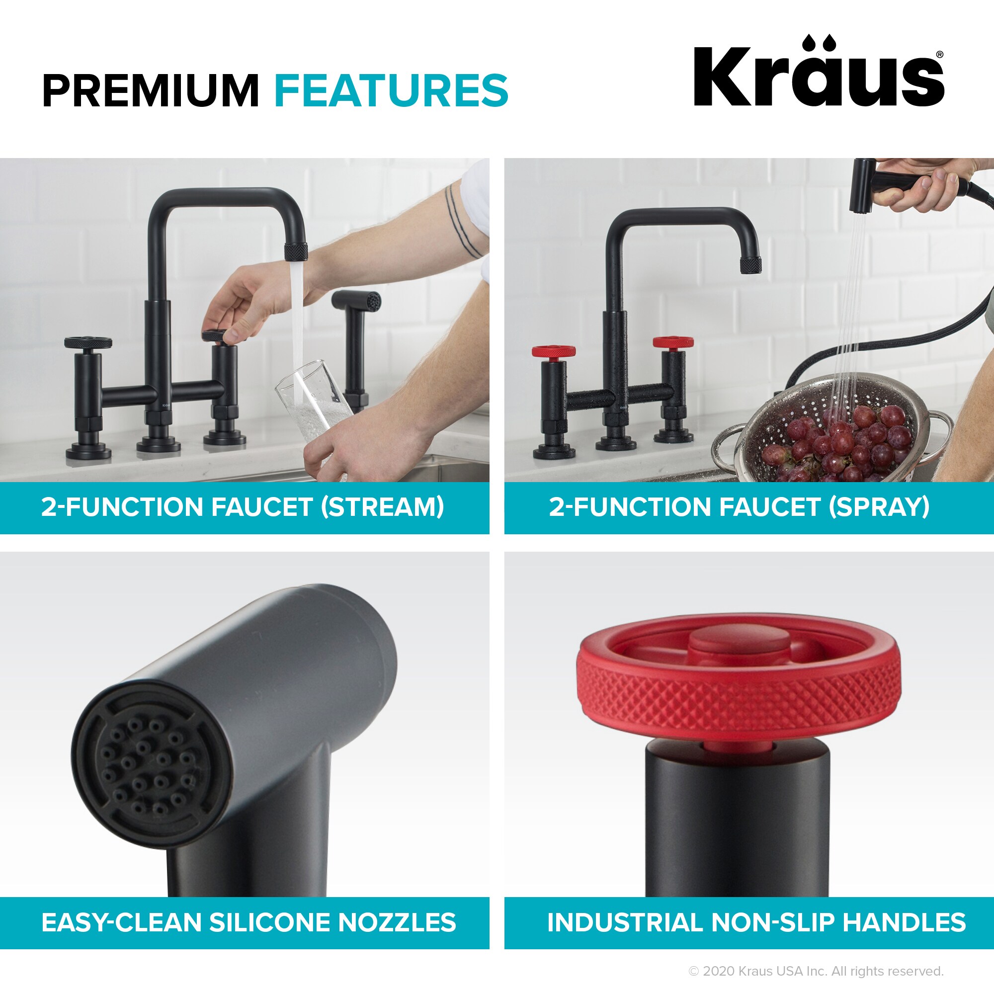 Kraus KPF-3125-FF-101MBRD Kitchen-Faucets - View #6
