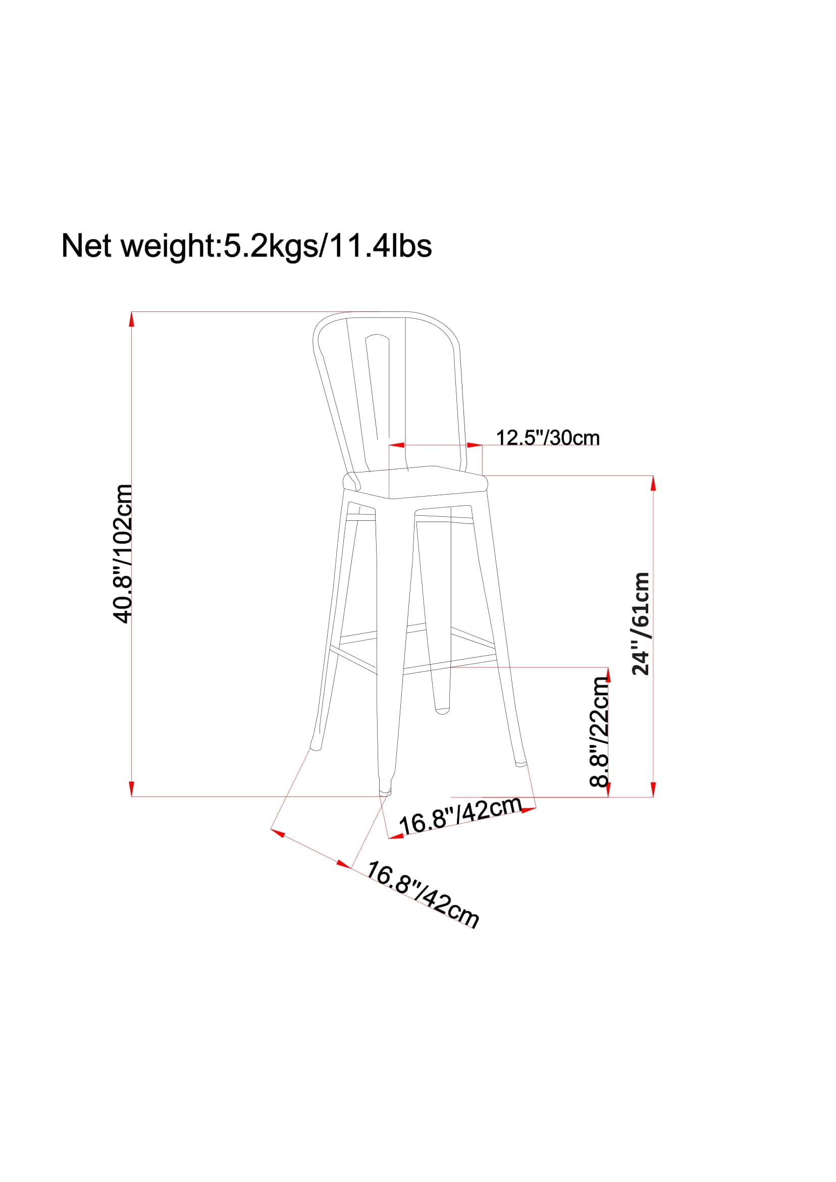 Simpli Home AXCFLECS24-WH stools - View #9