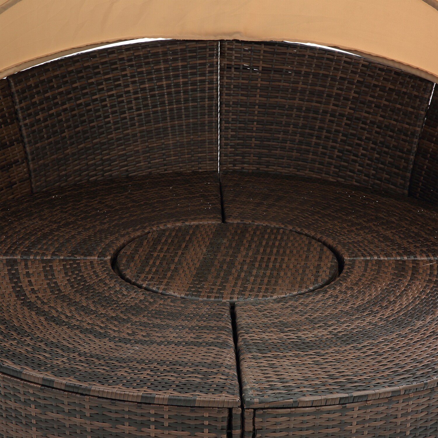 SINOFURN SYA020195GY Patio-Sofas-Daybeds - View #2