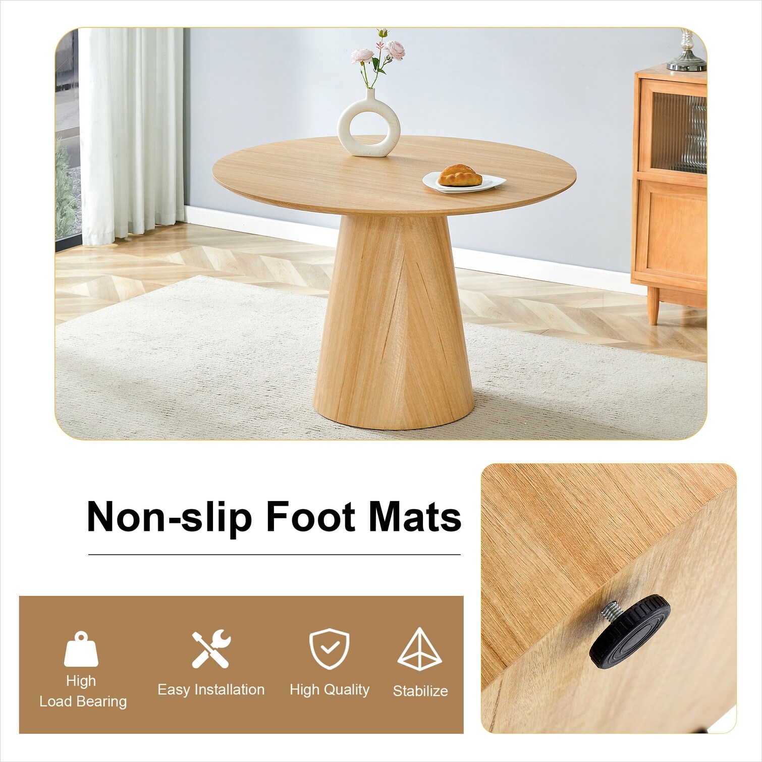 SUNCREAT Q8STGCM75MBT Dining-Tables - View #4