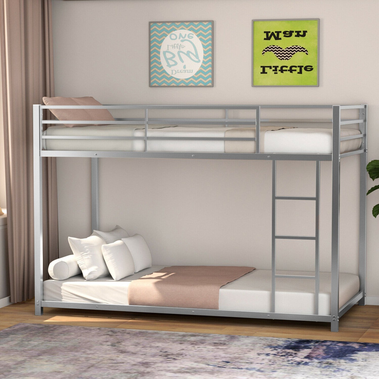Costway CSHY004463 Bunk-Beds - View #2