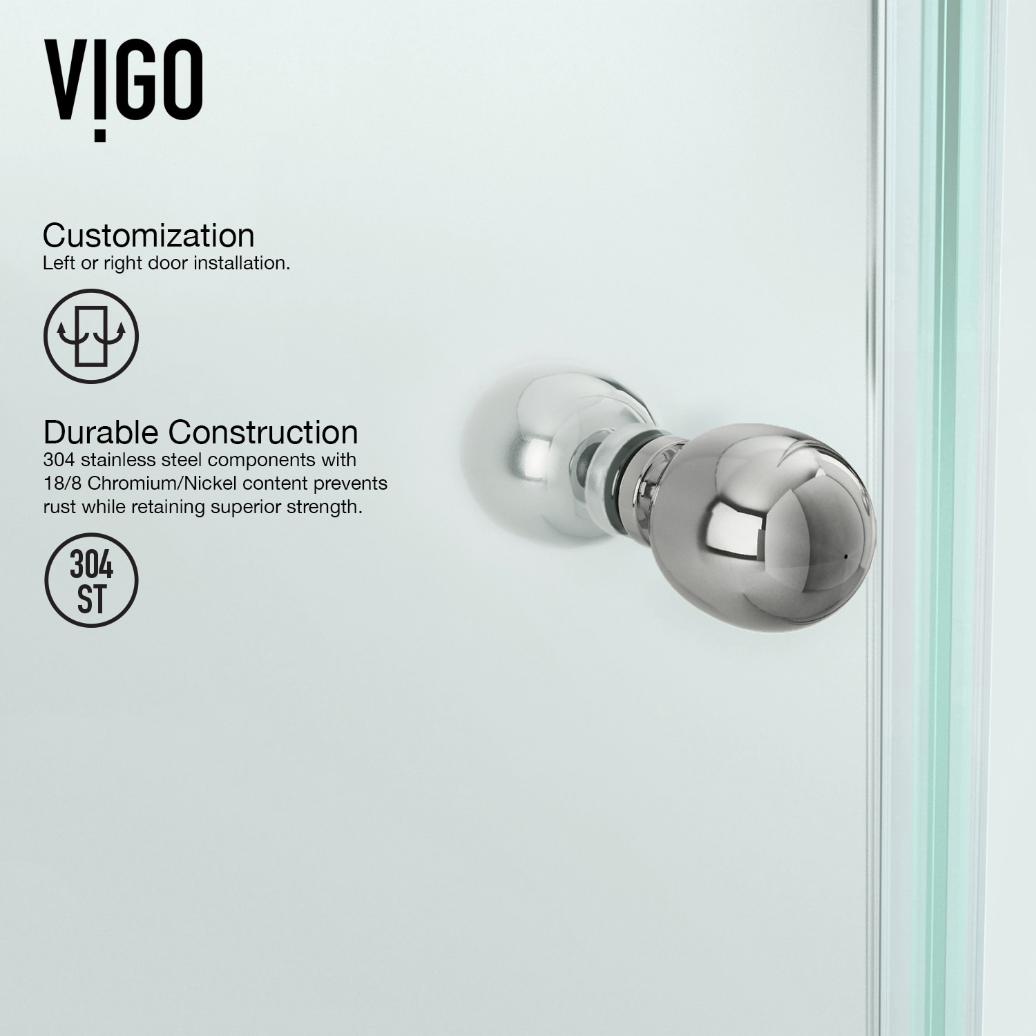 VIGO VG6061CHCL40 Shower-Doors - View #8