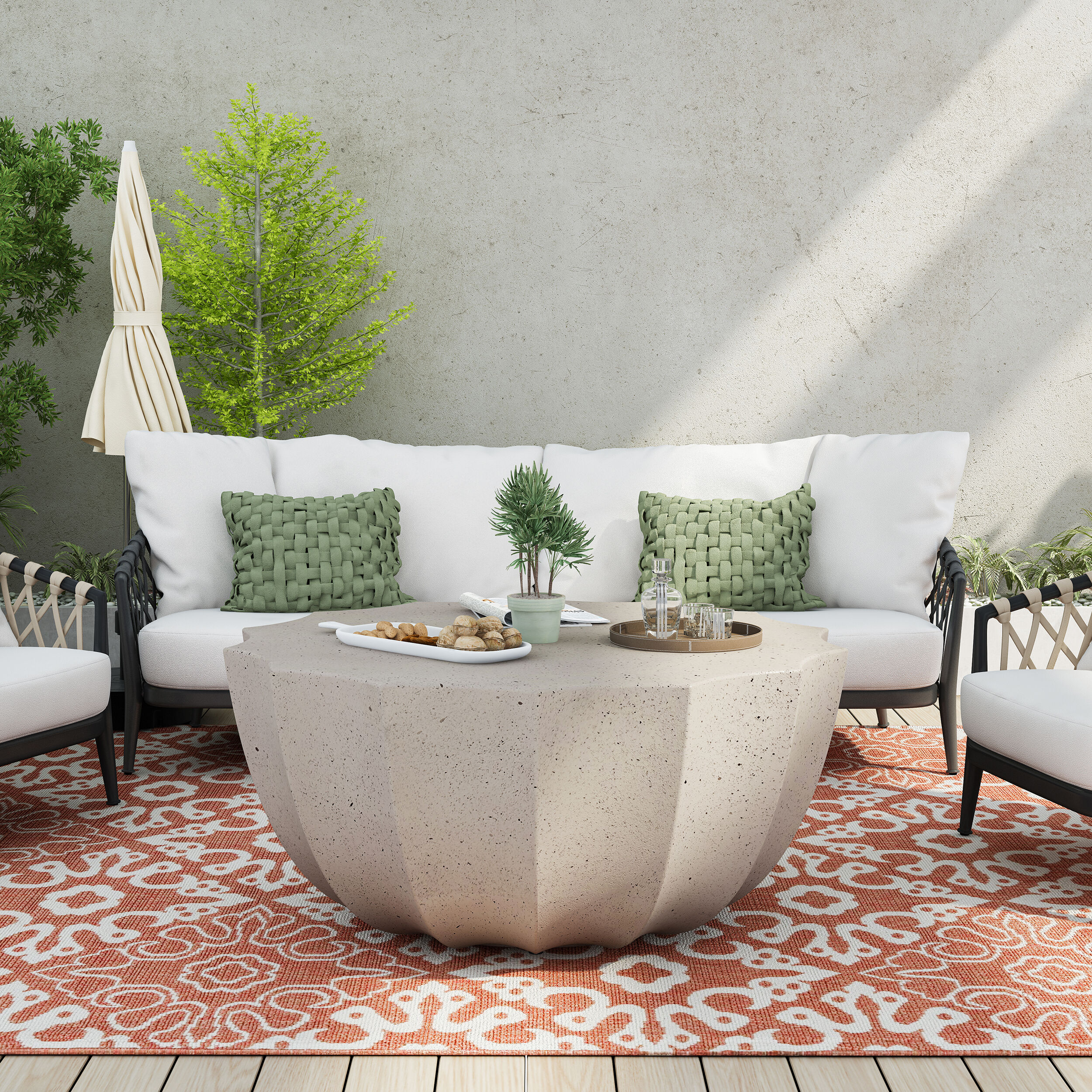 Moda Furnishings MDW757P246394 Patio-Tables - View #3
