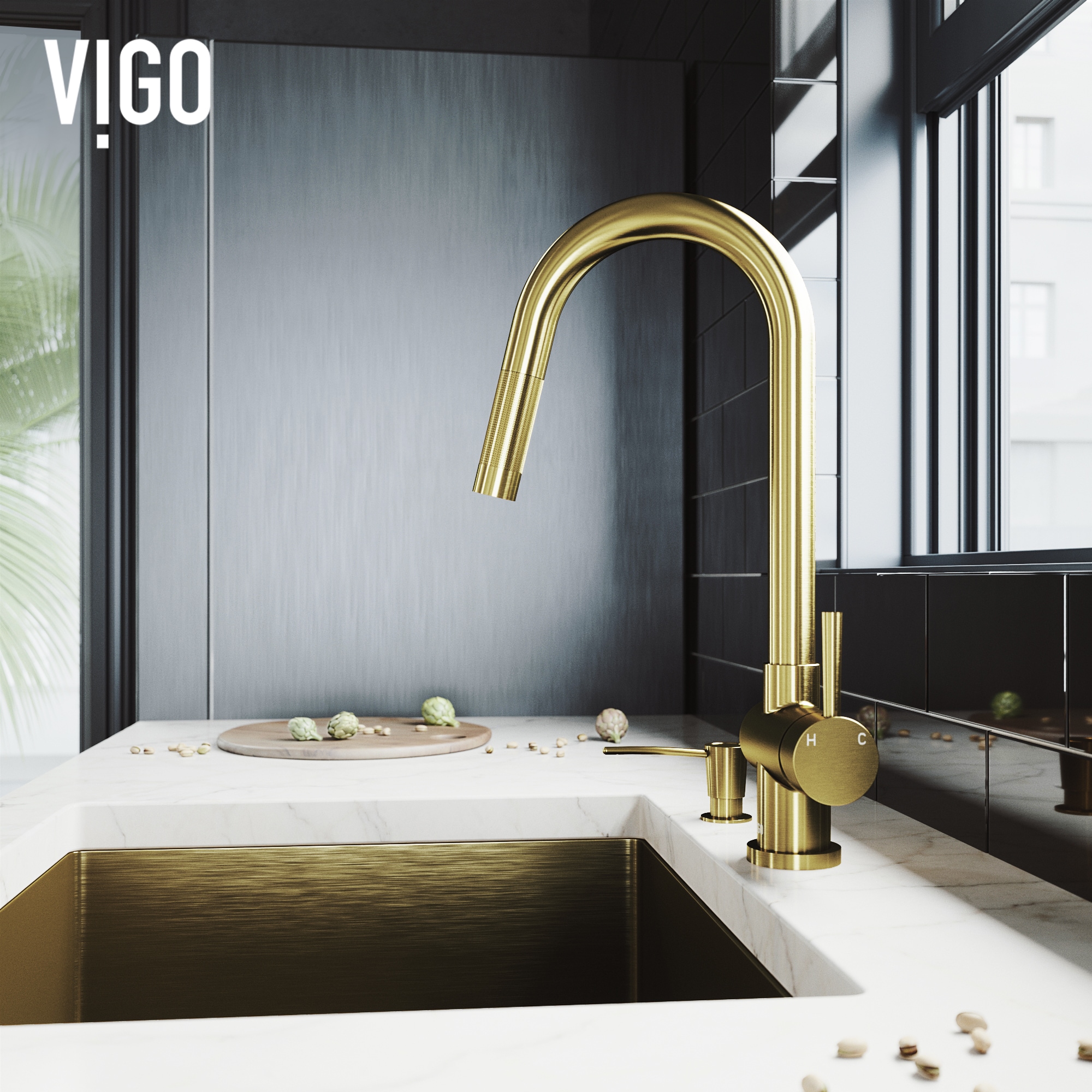 VIGO VG02008MGK2 Kitchen-Faucets - View #7