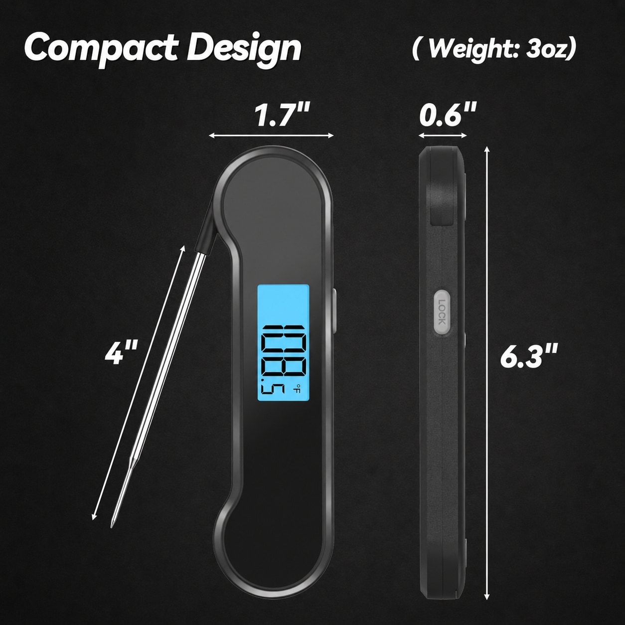 Justincity LJT0608J065 Meat-Thermometers - View #3