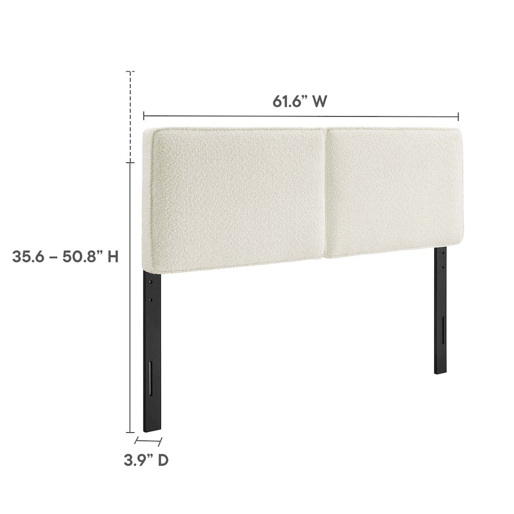 Modway MOD-7149-CRM Upholstered-Headboards - View #3