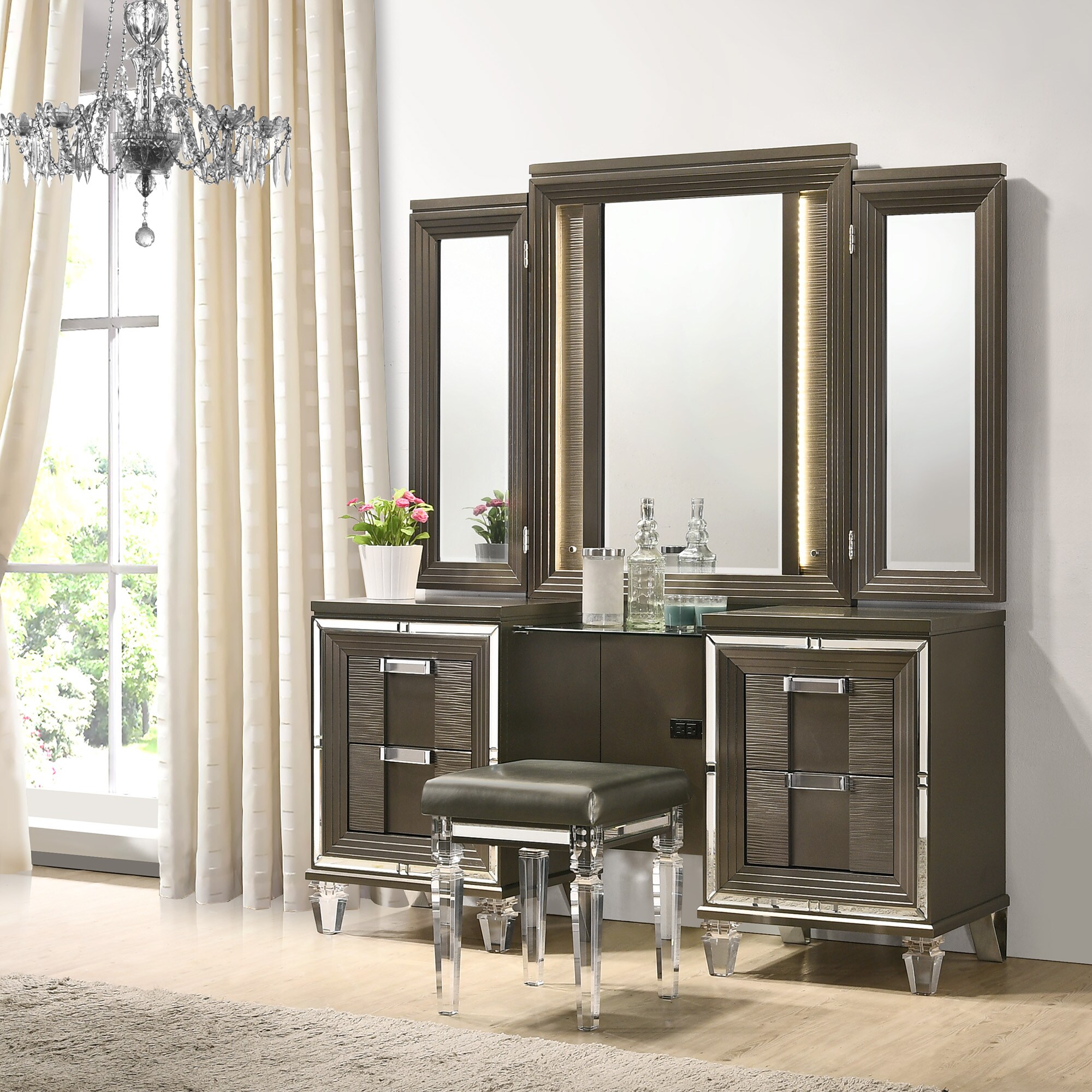 Picket House Furnishings TN600VT3PC Bedroom-Vanities - View #11