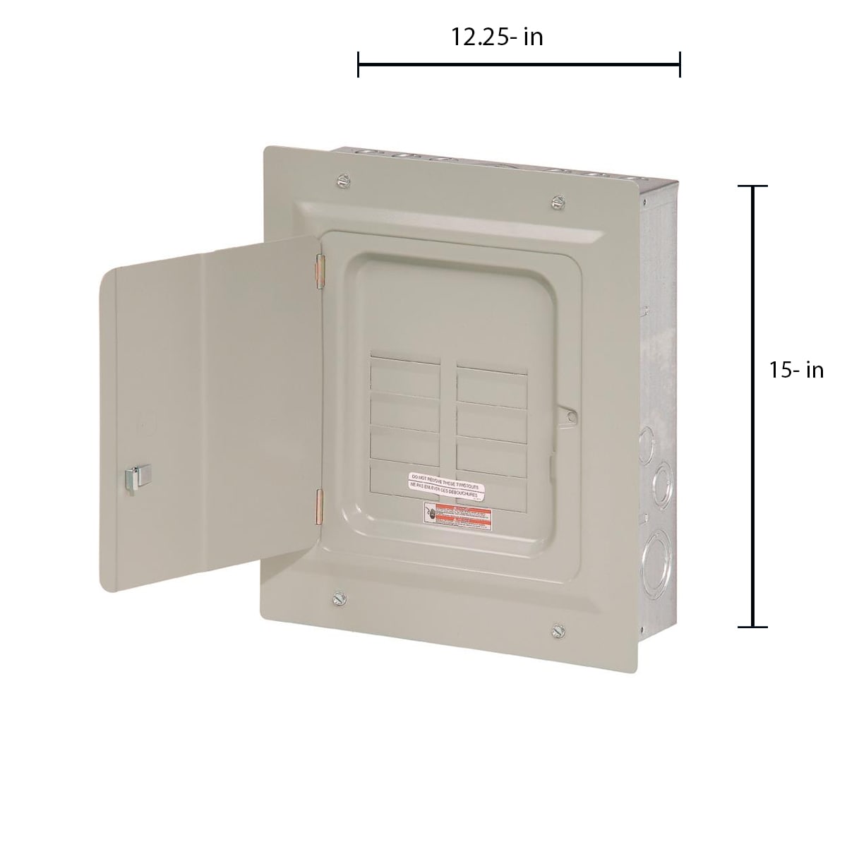 Eaton Type BR 125-Amp 6-Spaces 12-Circuit Indoor Main Lug Load 