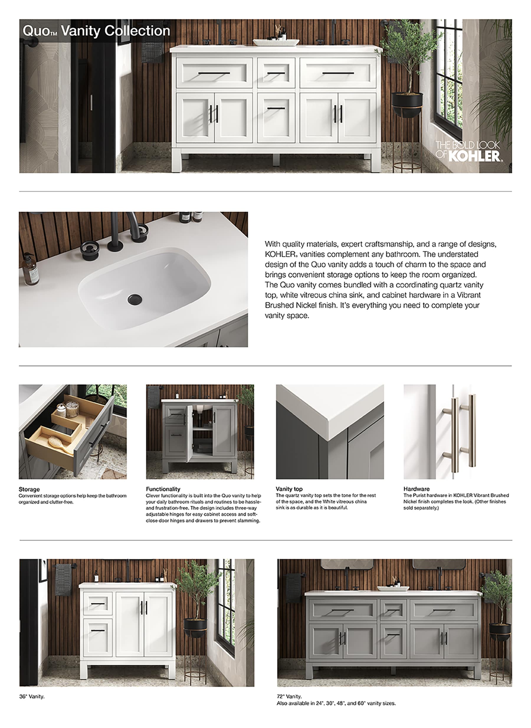 KOHLER 14485-BN Cabinet-Pulls - View #4