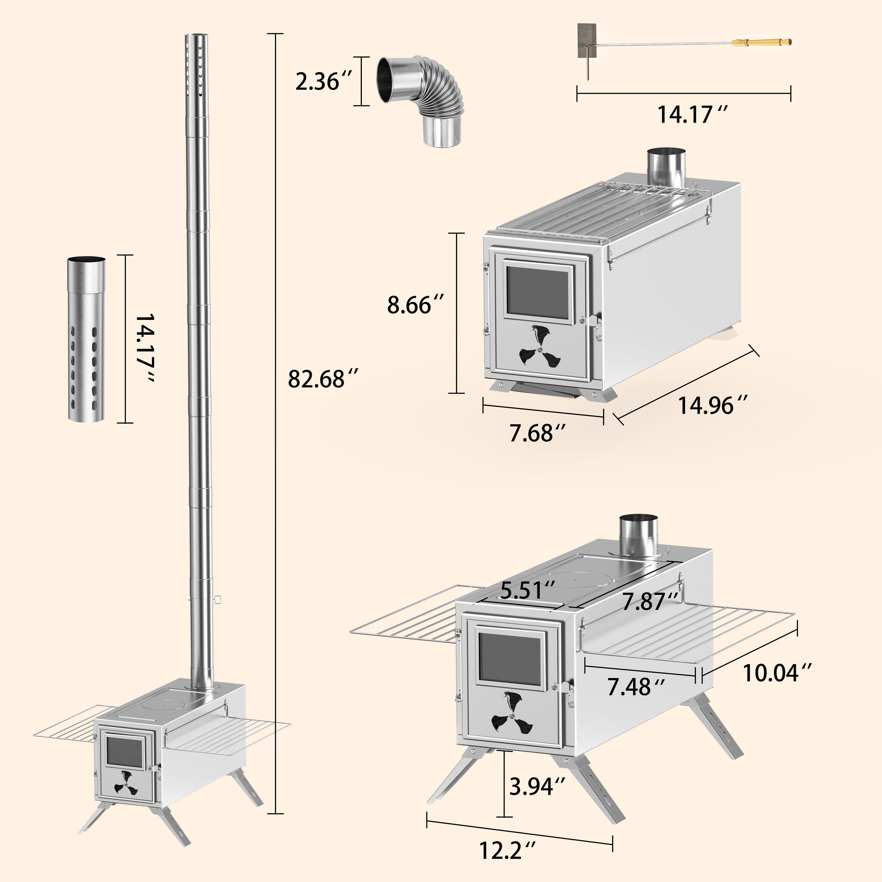 Esazn P1600232-PVC-L-LYU Outdoor-Burners-Stoves - View #2