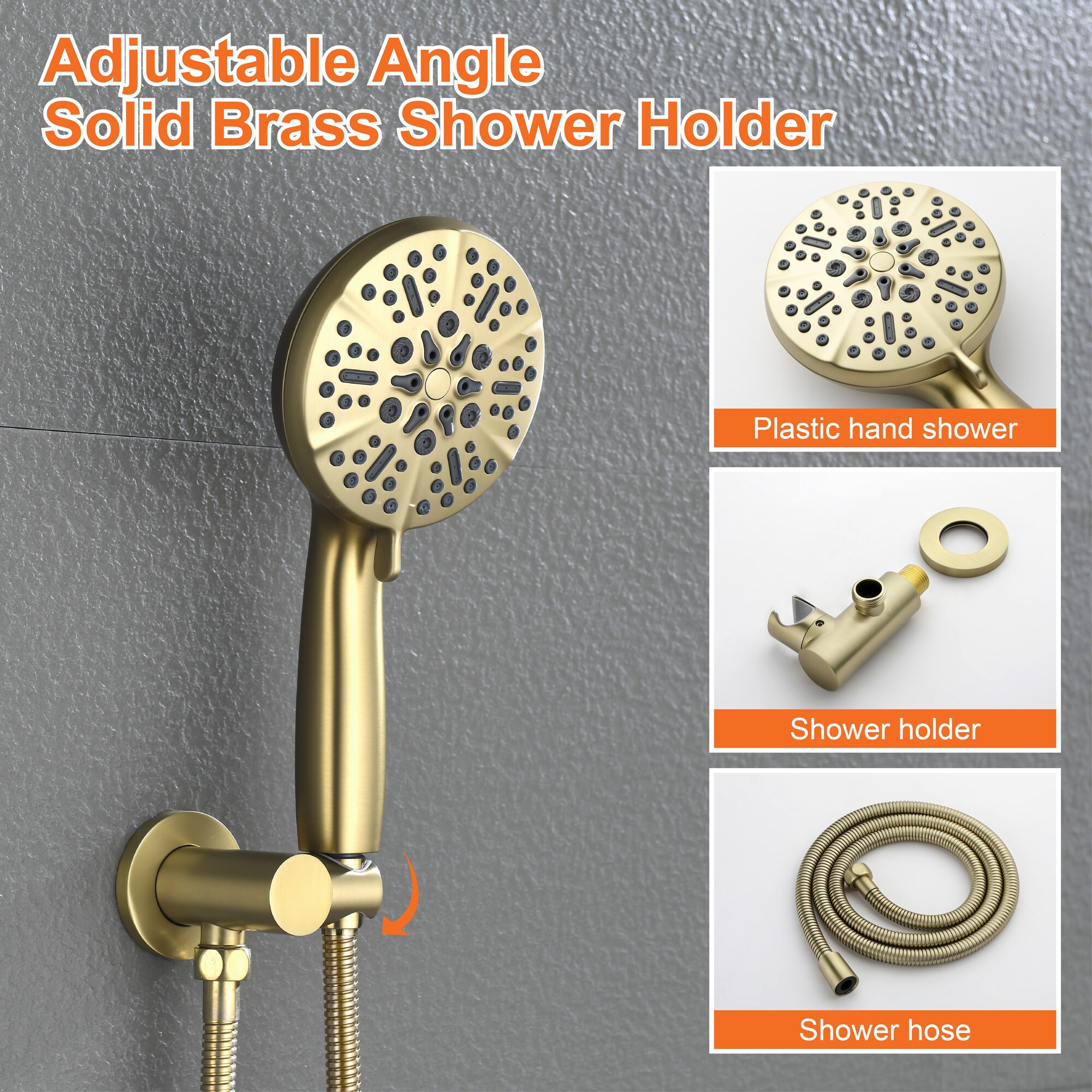 Nestfair SMD0542G Fixed-Showerhead - View #4