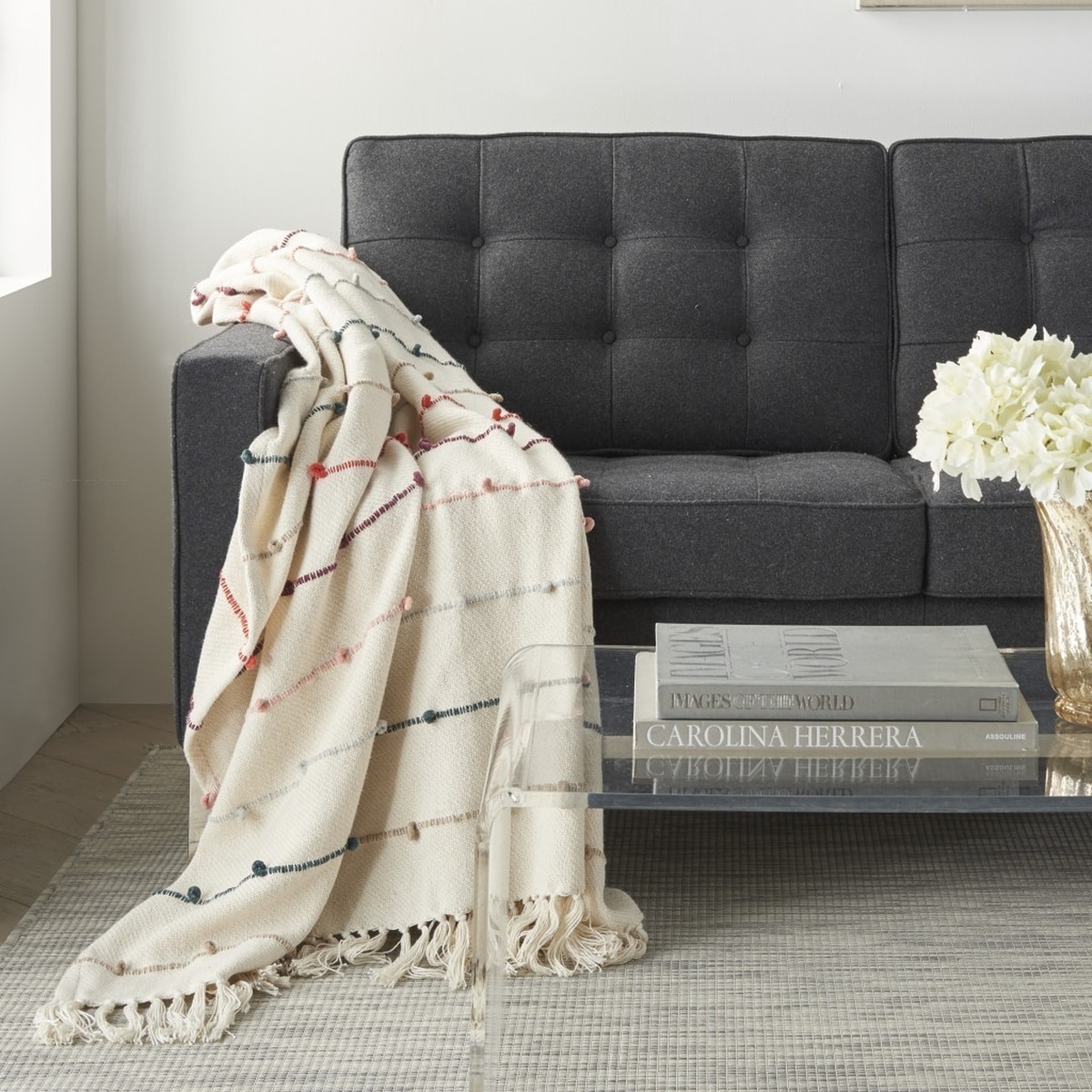 HomeRoots 4000390386 Blankets-And-Throws - View #2