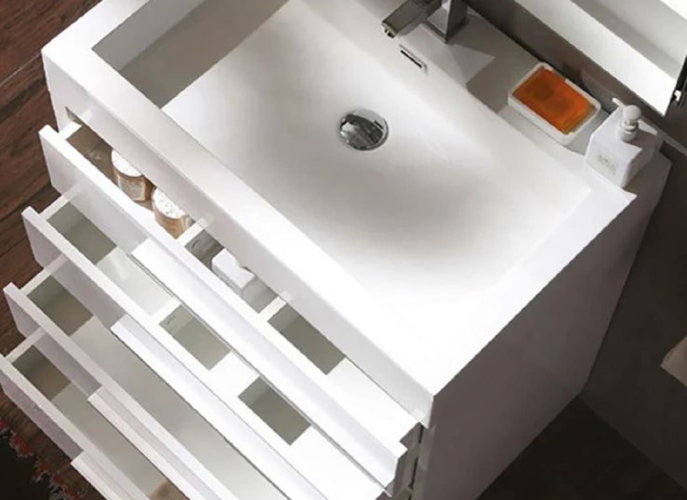 Fresca FCB8030WH-I Bath-Vanity-Combo - View #8