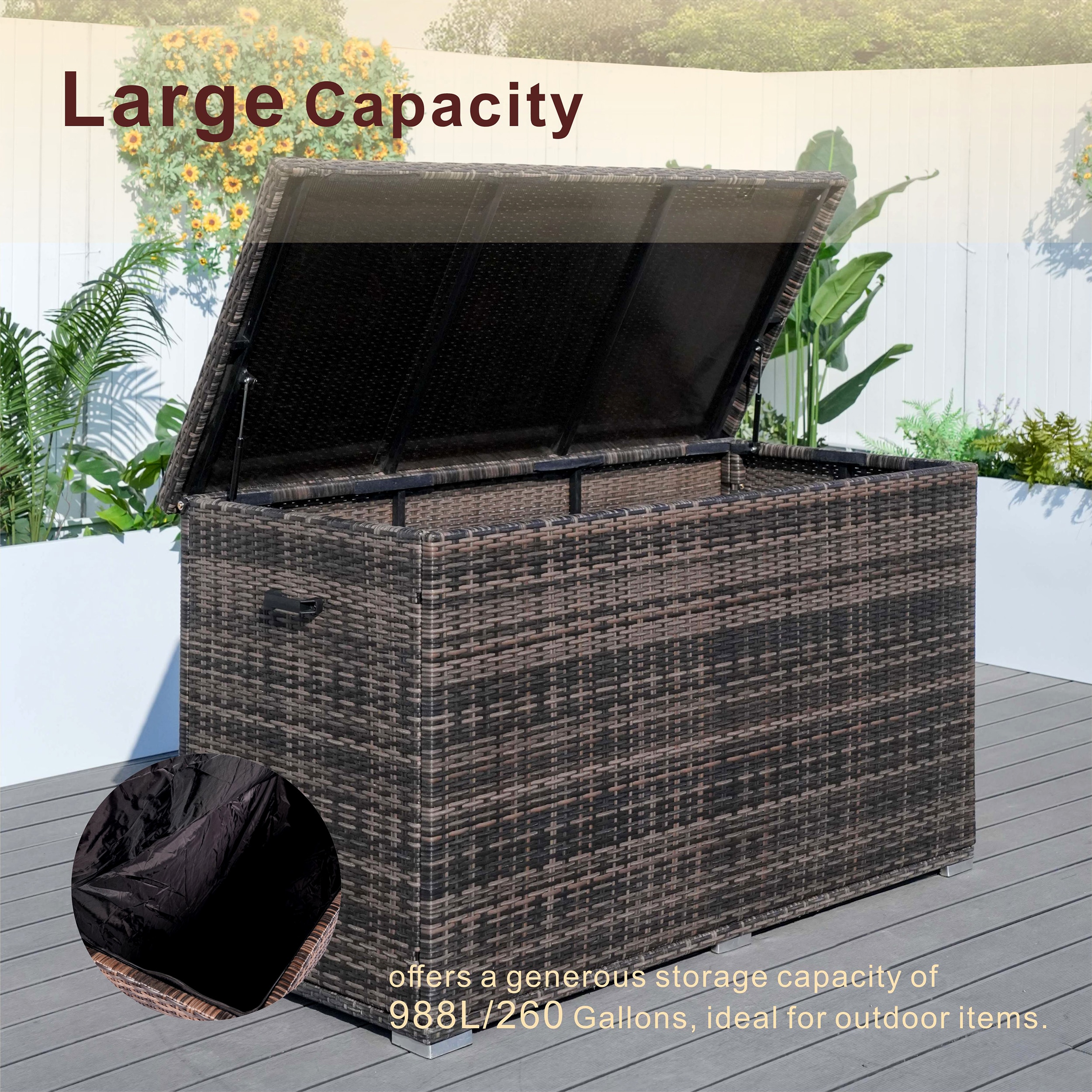 Moda Furnishings MA-3256B Deck-Boxes - View #4