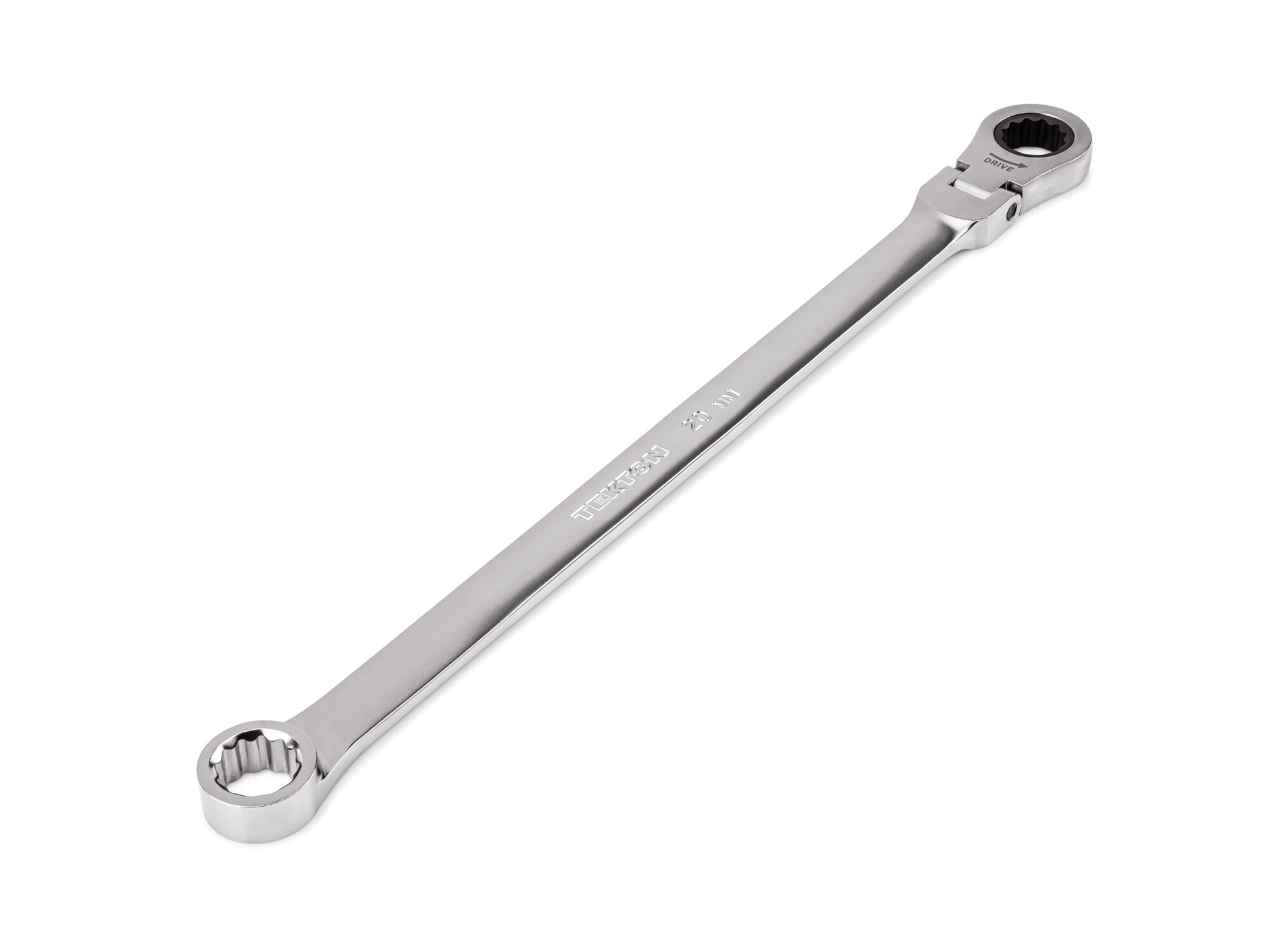 TEKTON WRB35420 20mm Metric Flexible Head Ratchet Wrench