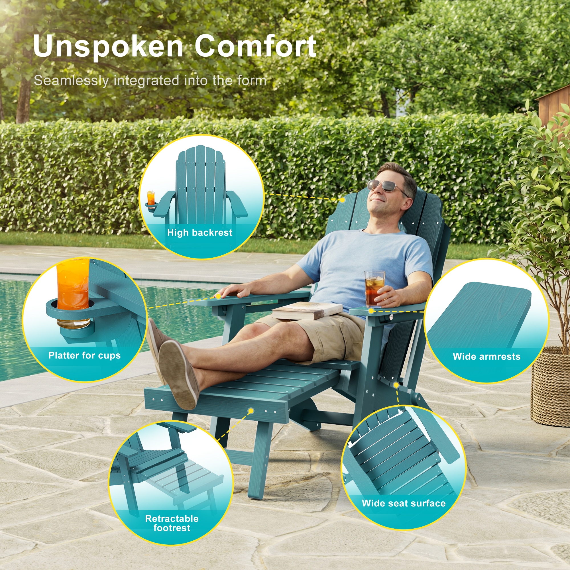 Livewood L-S-AR-35LB Patio-Chairs - View #8
